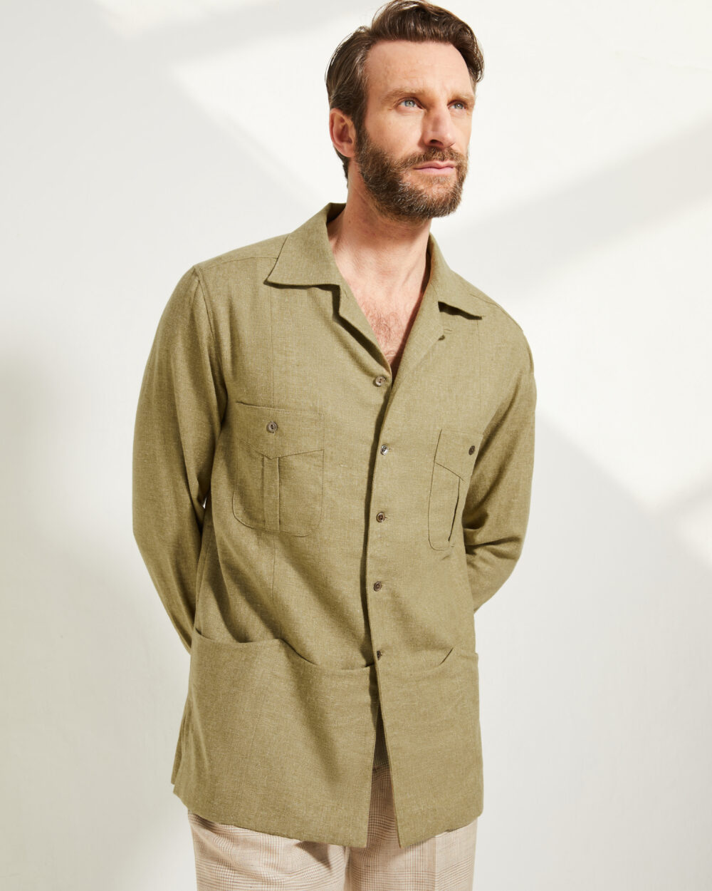 Chemise Guayabera / Lin & coton