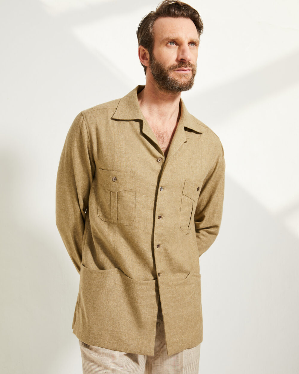 Chemise Guayabera / Lin & coton