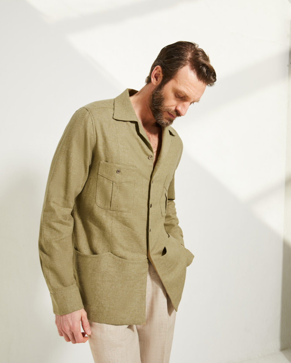 Chemise Guayabera / Lin & coton