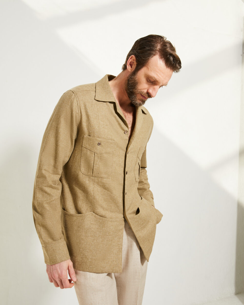 Chemise Guayabera / Lin & coton