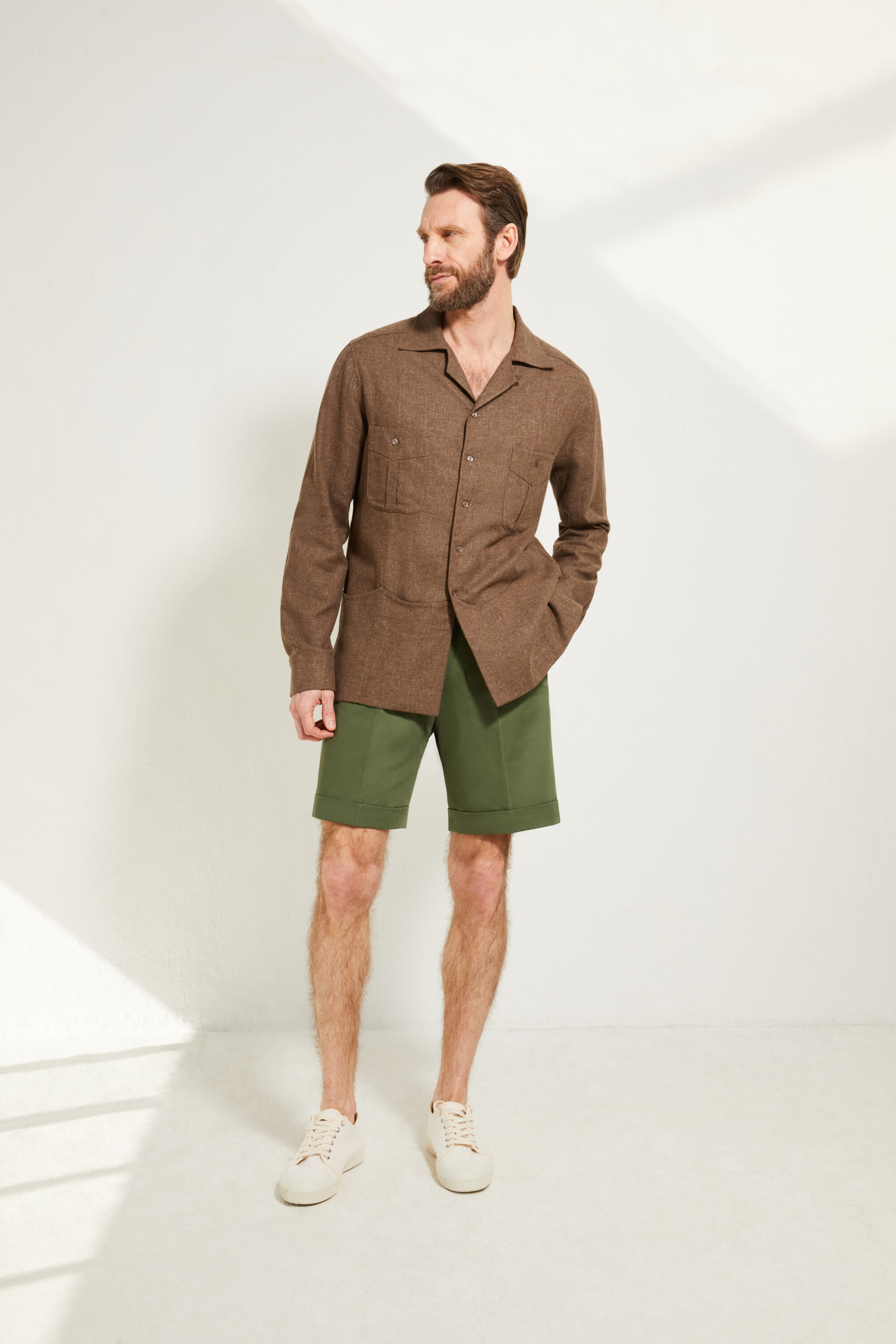 Chemise Guayabera / Lin & coton