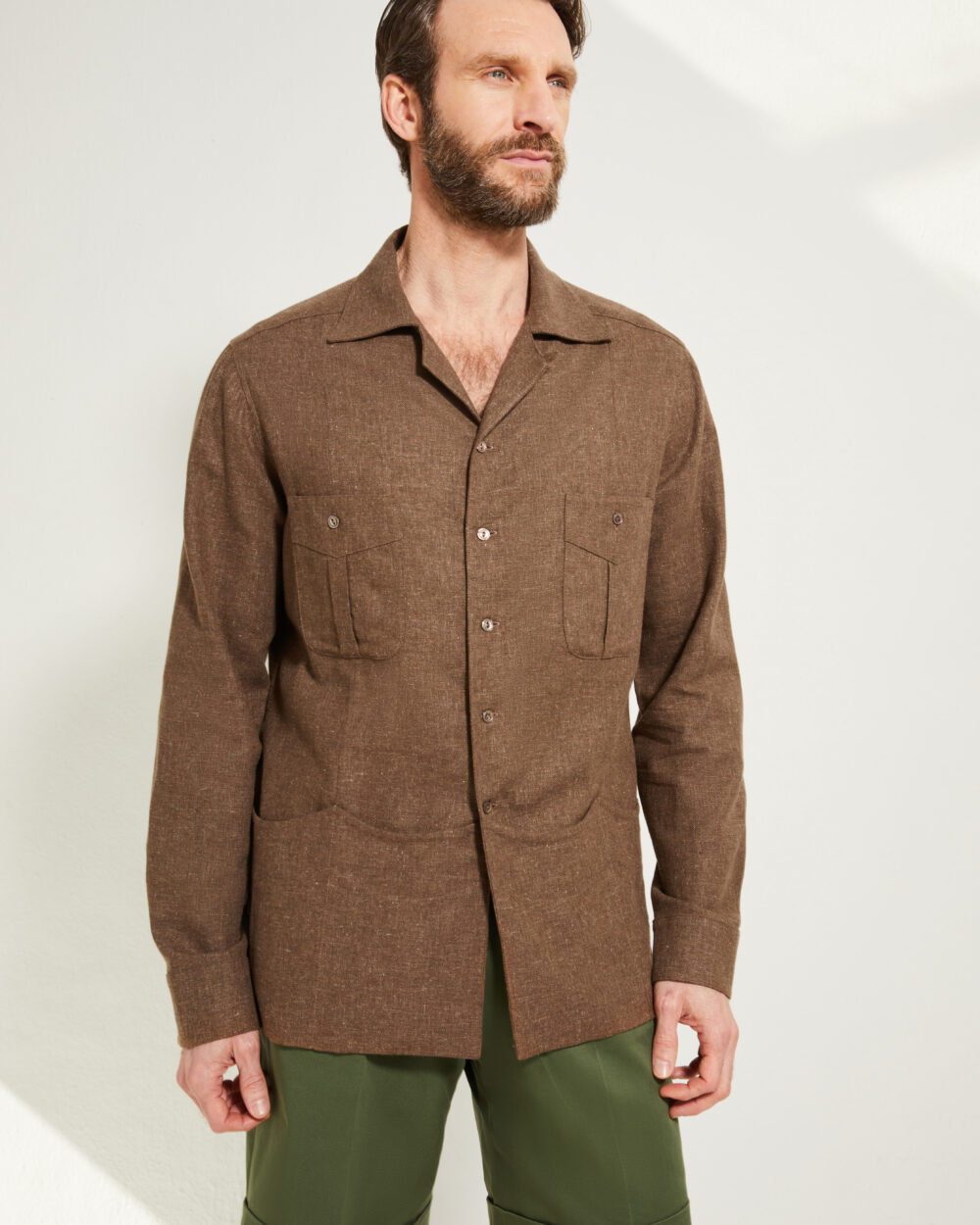 Chemise Guayabera / Lin & coton