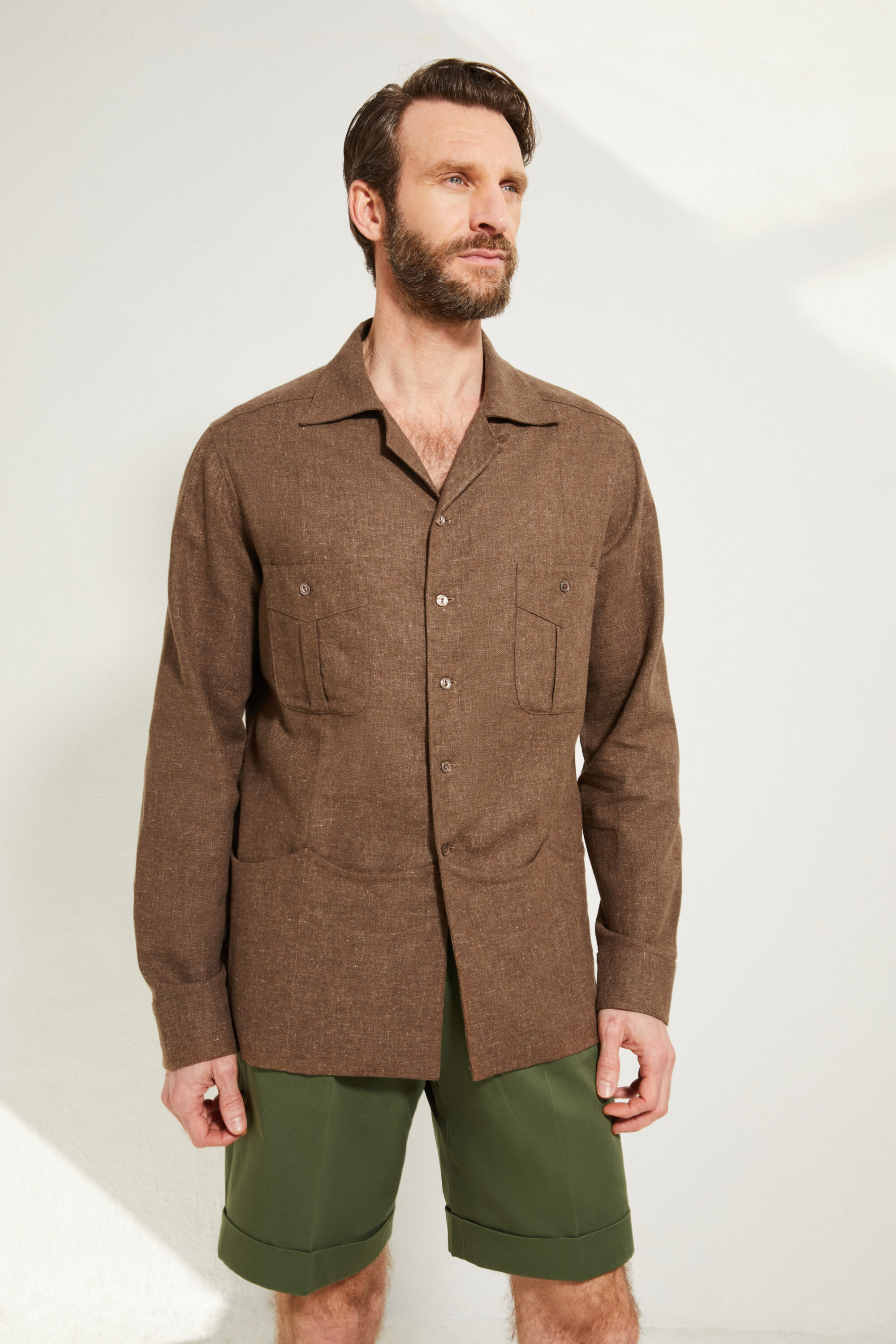 Chemise Guayabera / Lin & coton