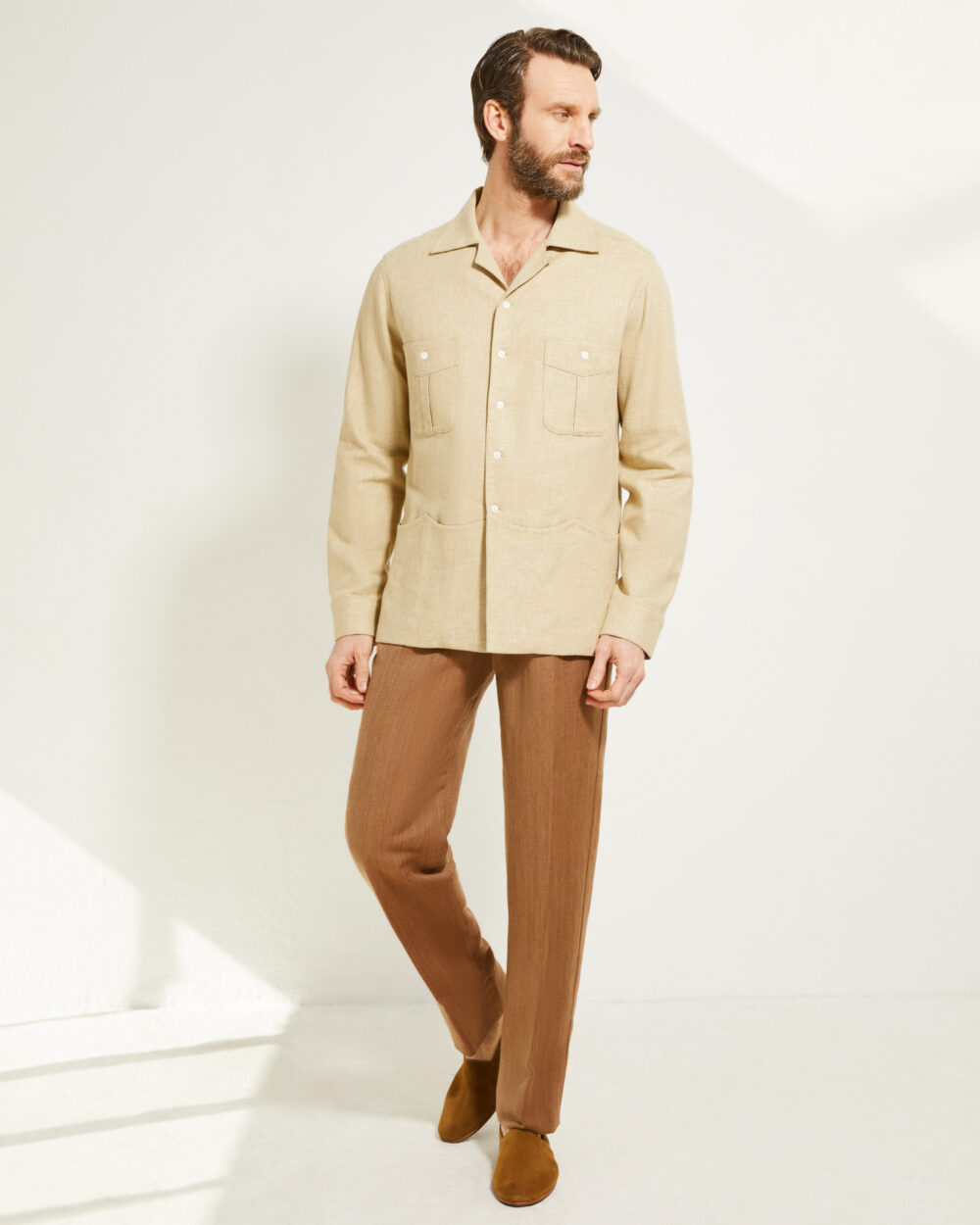 Chemise Guayabera / Lin & coton
