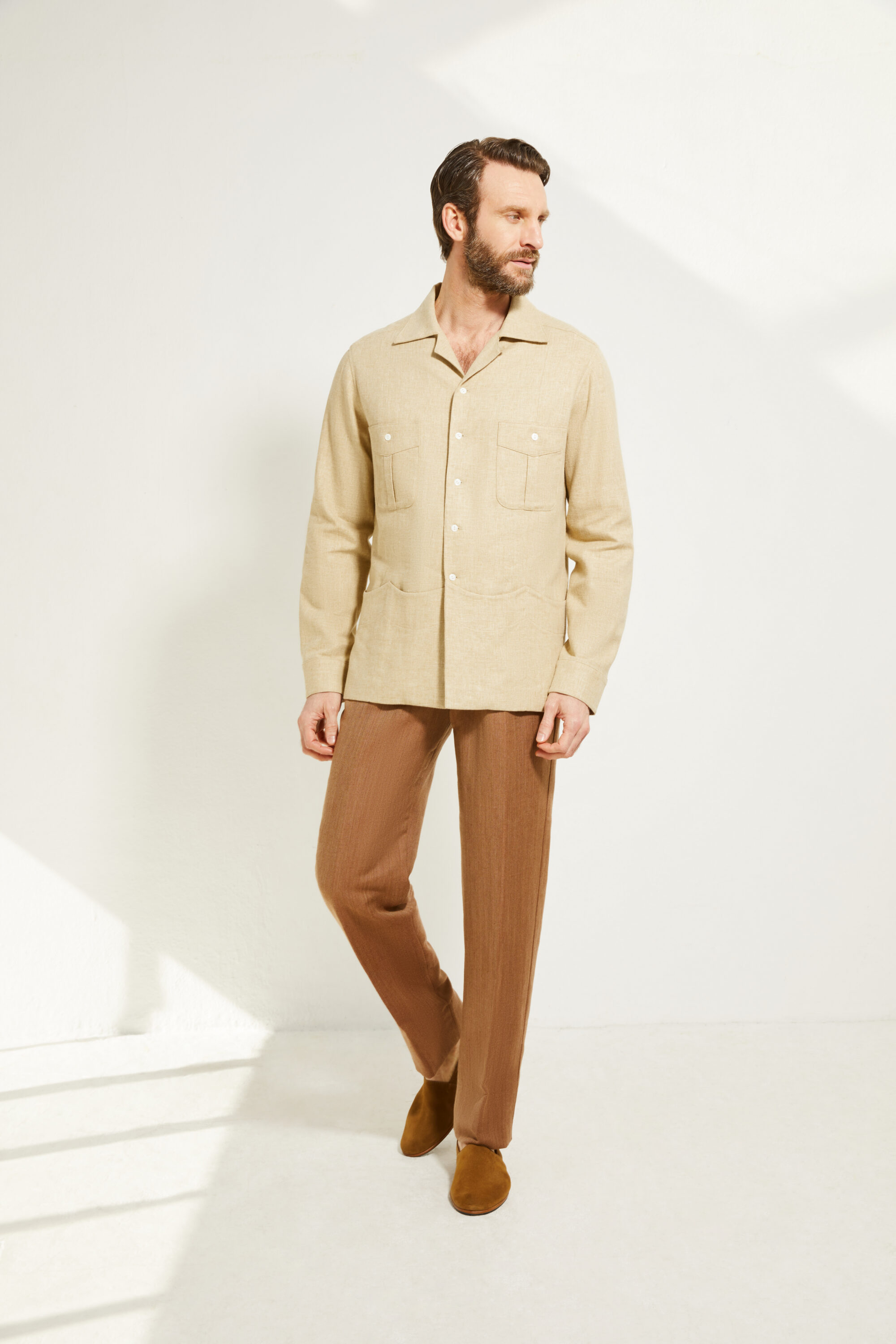 Chemise Guayabera / Lin & coton