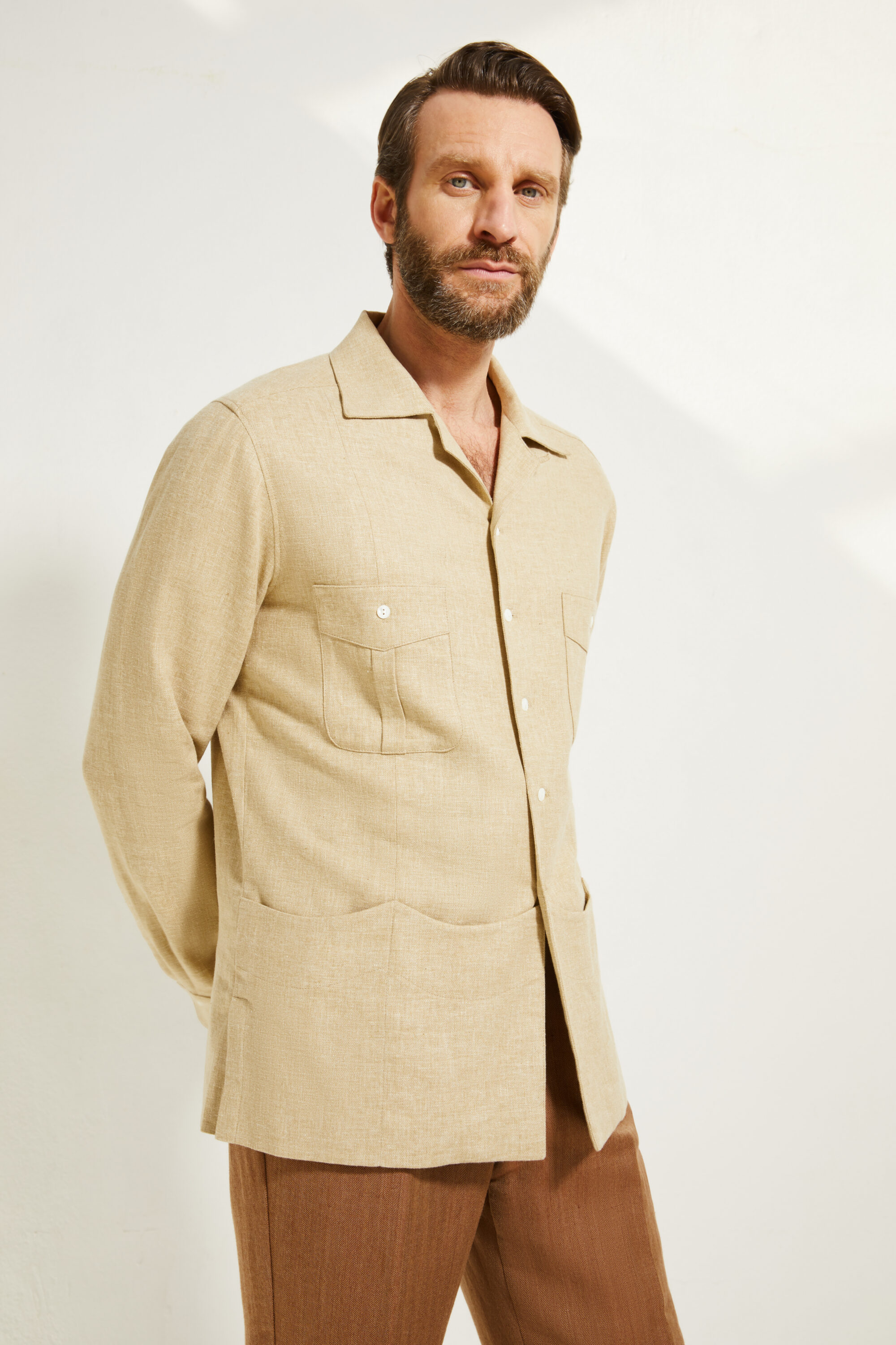 Chemise Guayabera / Lin & coton