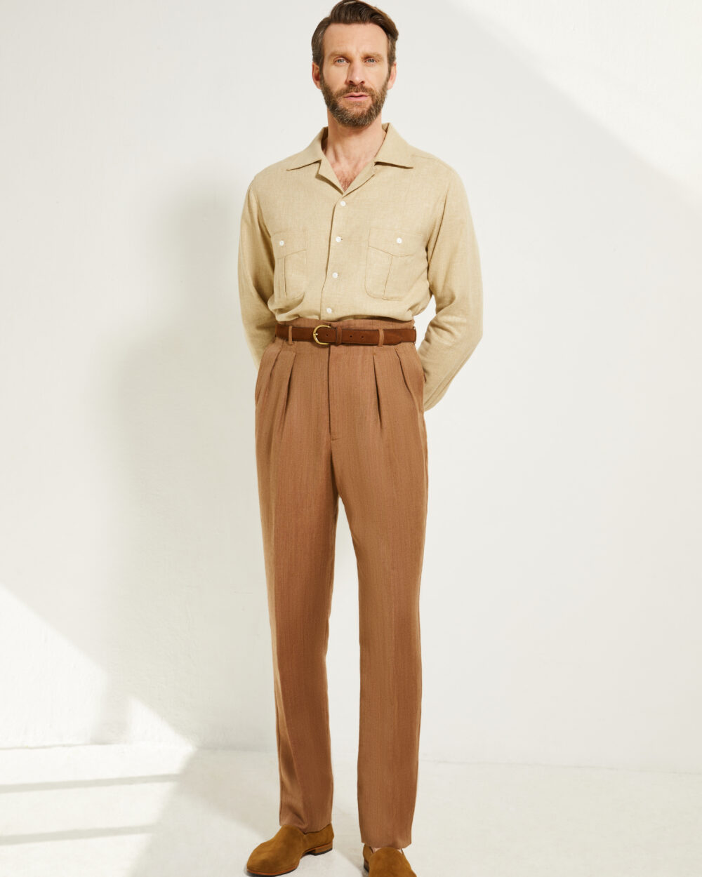 Chemise Guayabera / Lin & coton