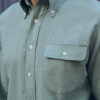 Chemise à col boutonné / Flanelle de coton
