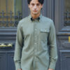 Chemise à col boutonné / Flanelle de coton