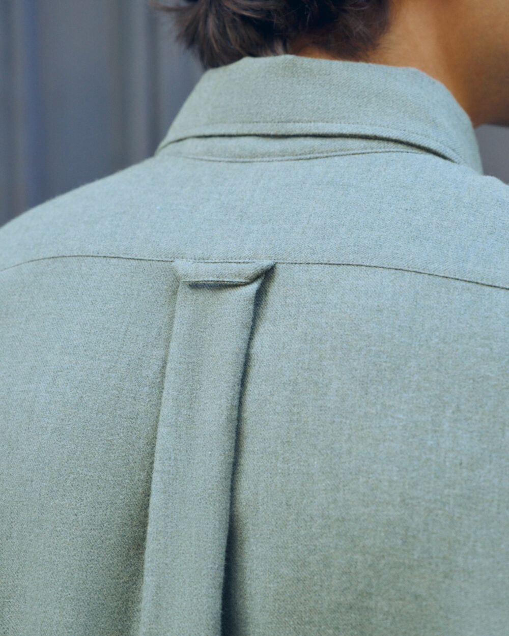 Chemise à col boutonné / Flanelle de coton