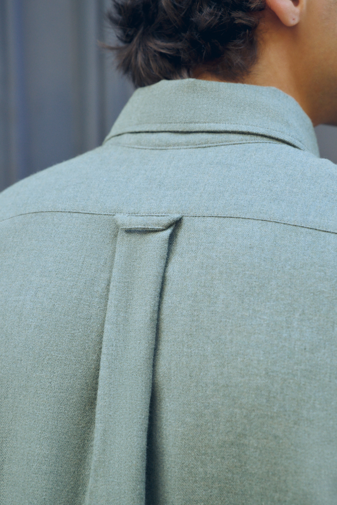 Chemise à col boutonné / Flanelle de coton