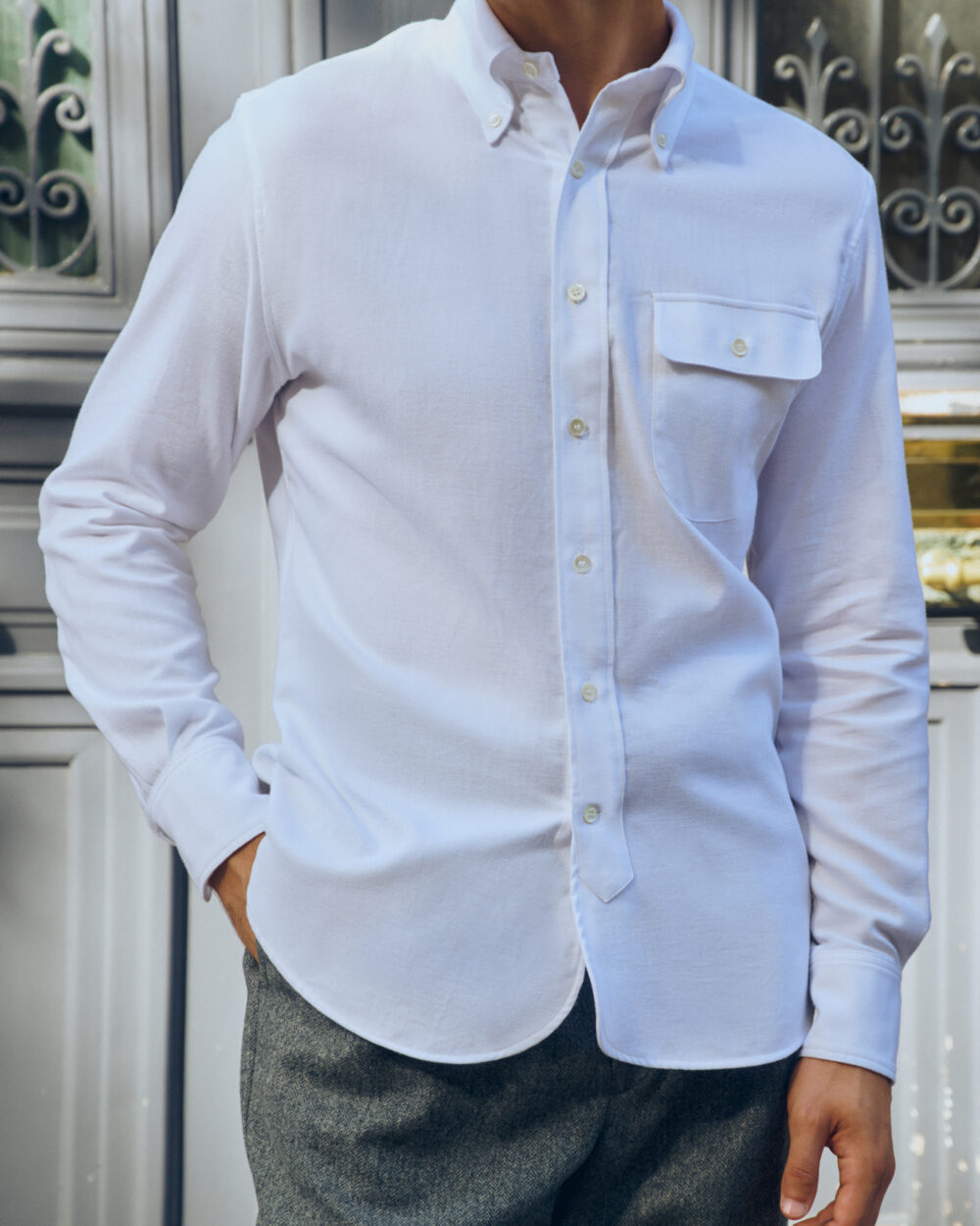 Button-down Shirt / Cotton Flannel