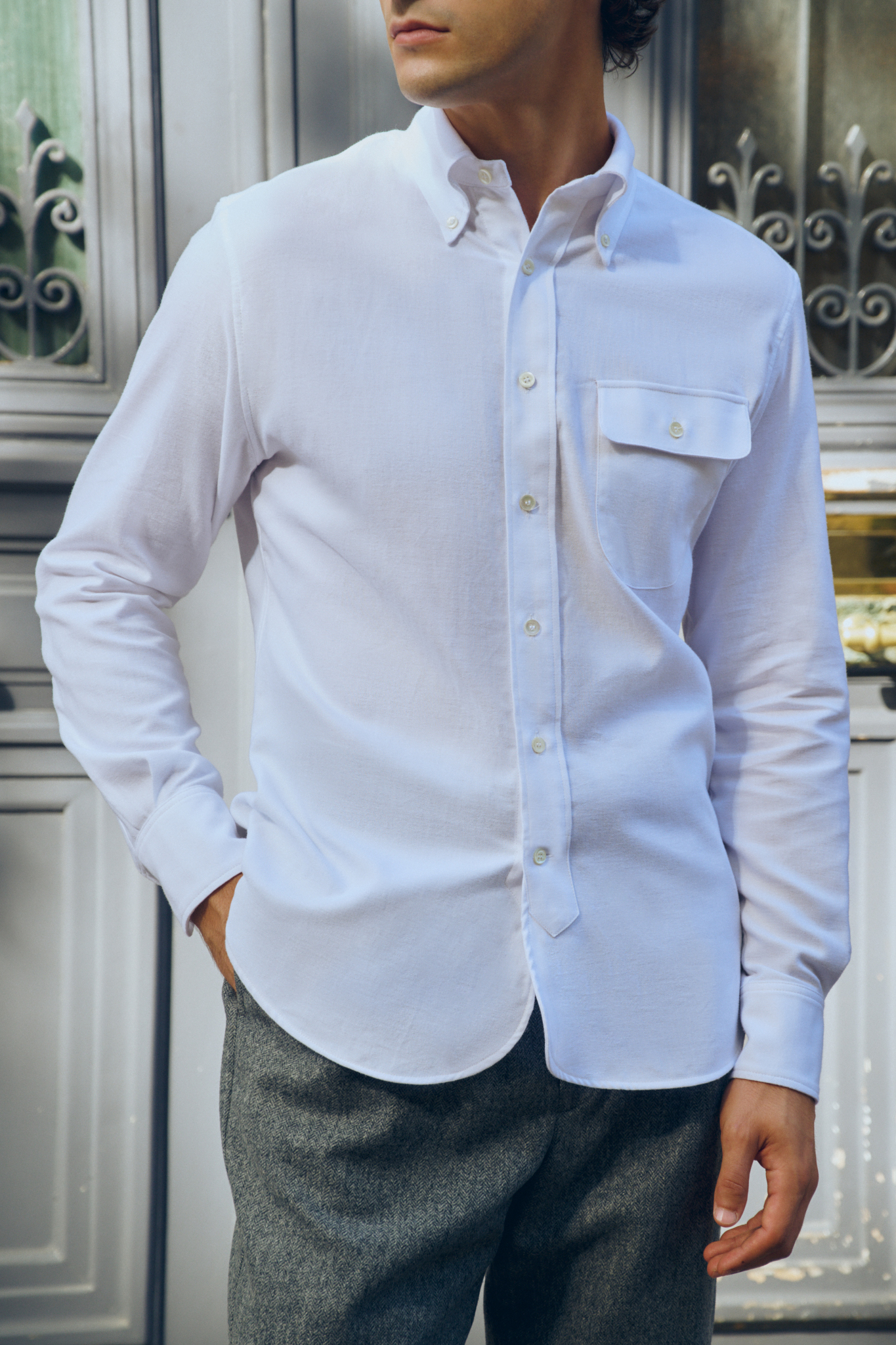 Button-down Shirt / Cotton Flannel