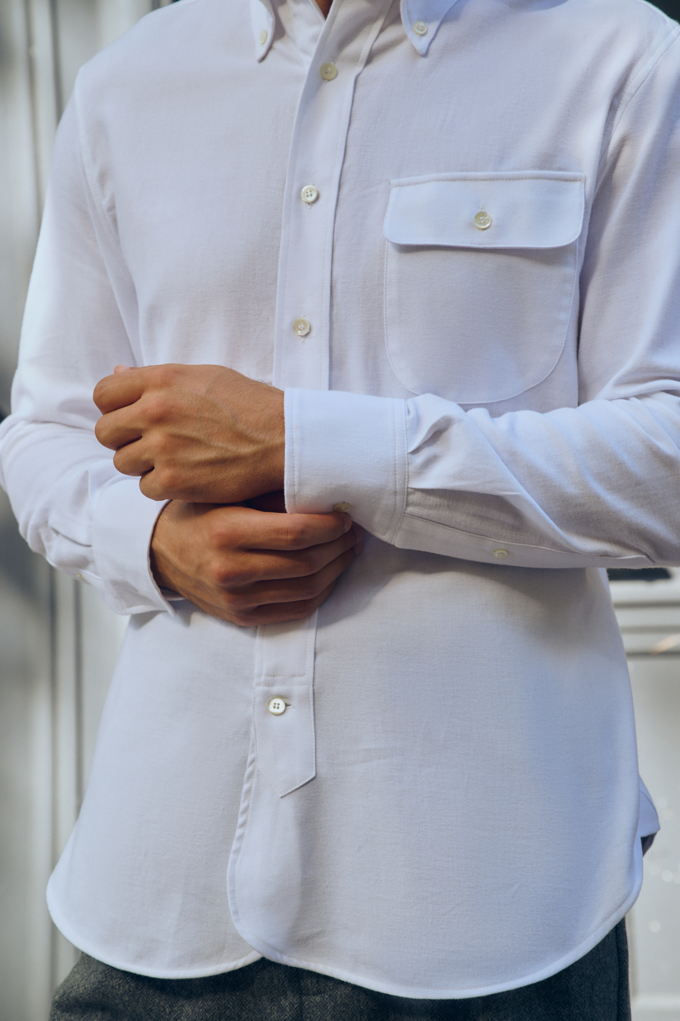 Button-down Shirt / Cotton Flannel