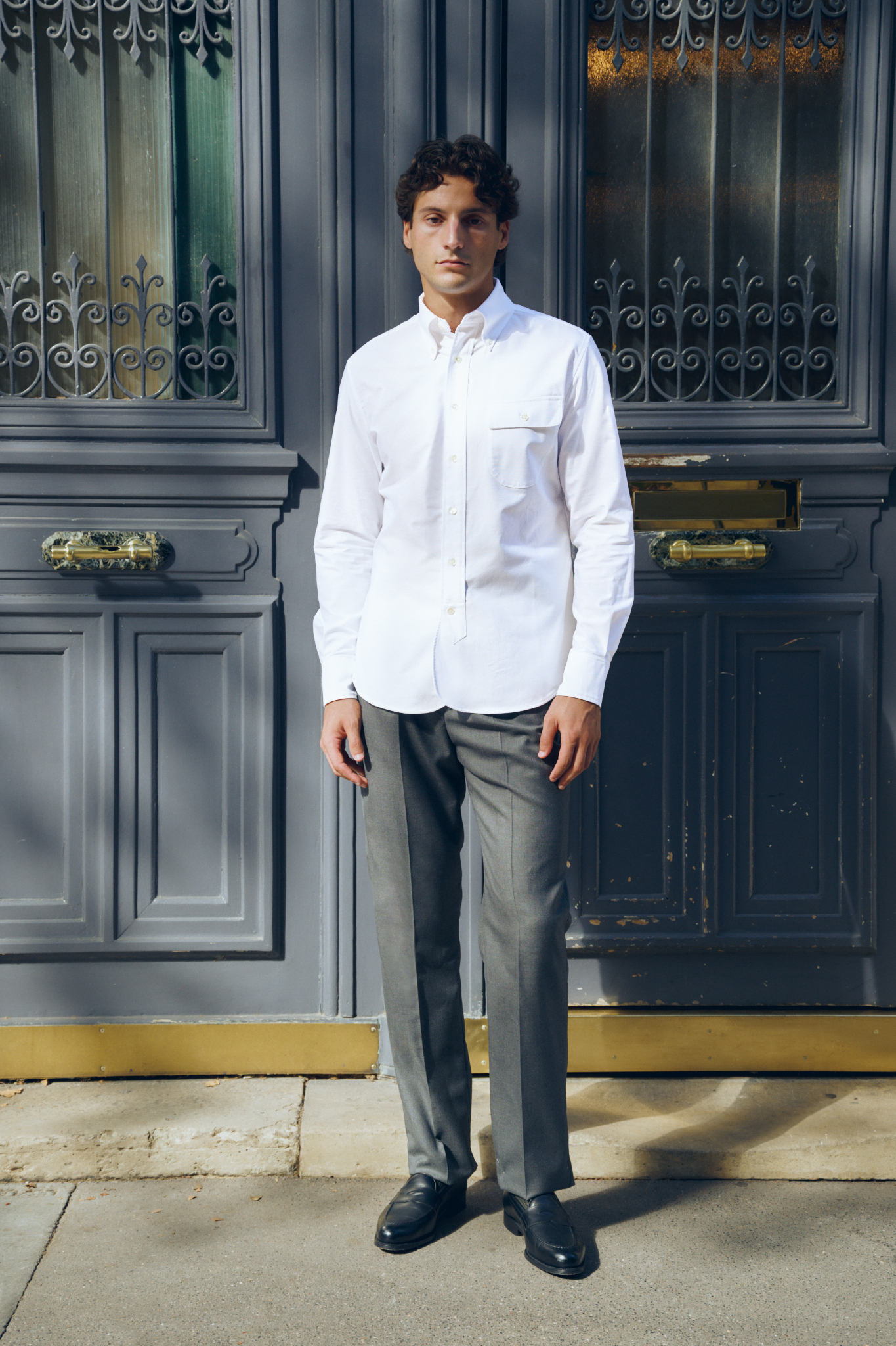 Chemise à col boutonné / Oxford