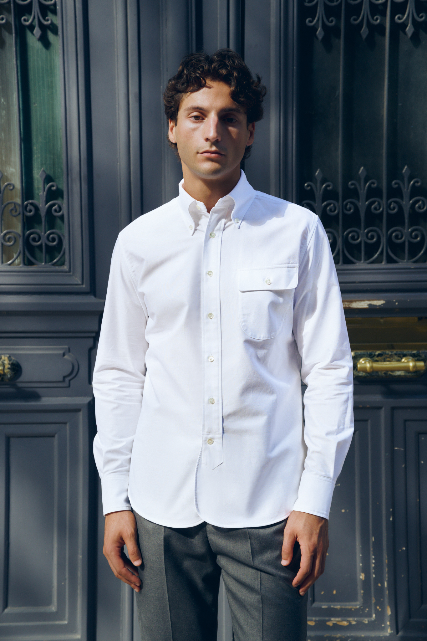 Chemise à col boutonné / Oxford