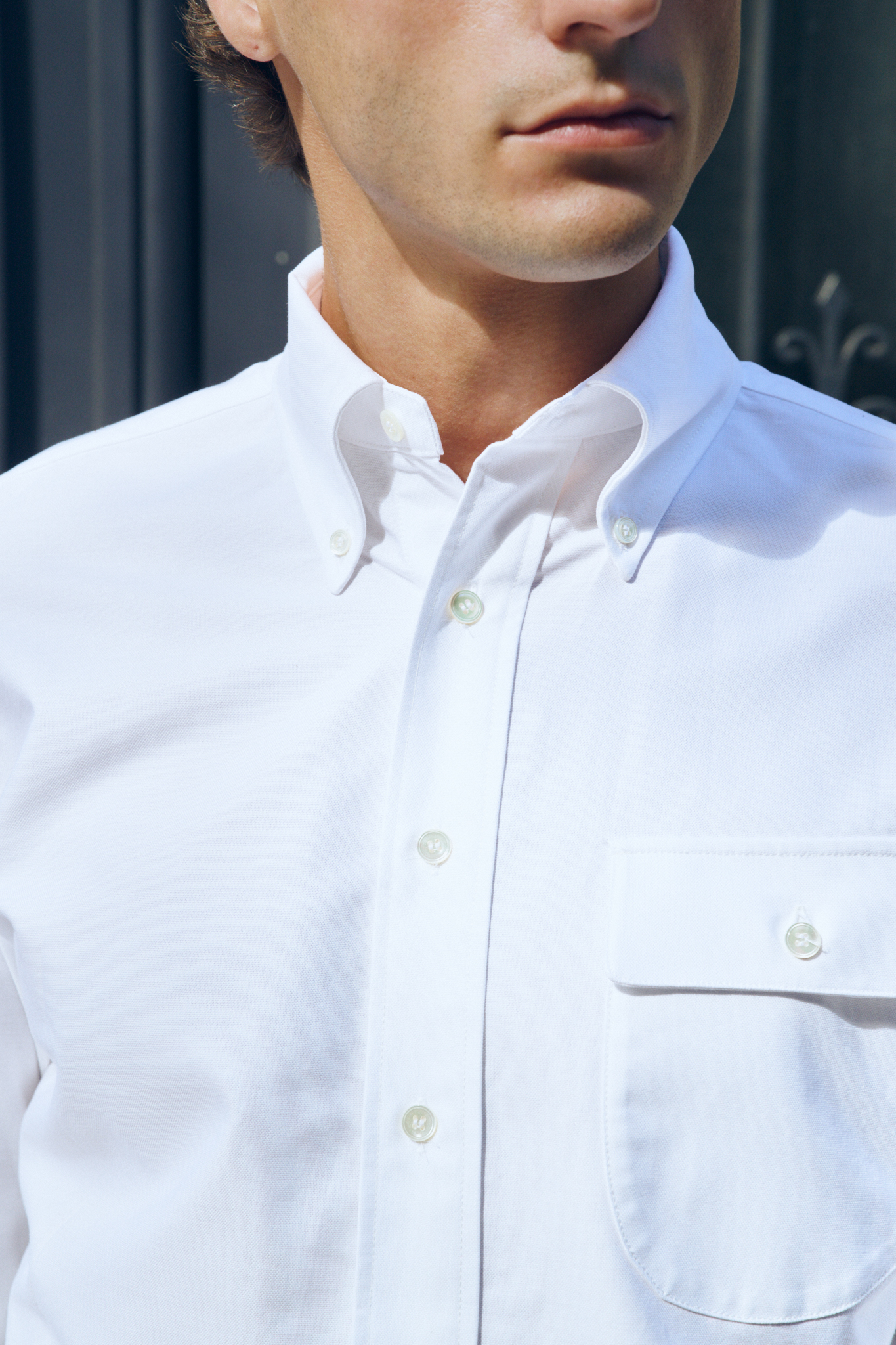 Chemise à col boutonné / Oxford