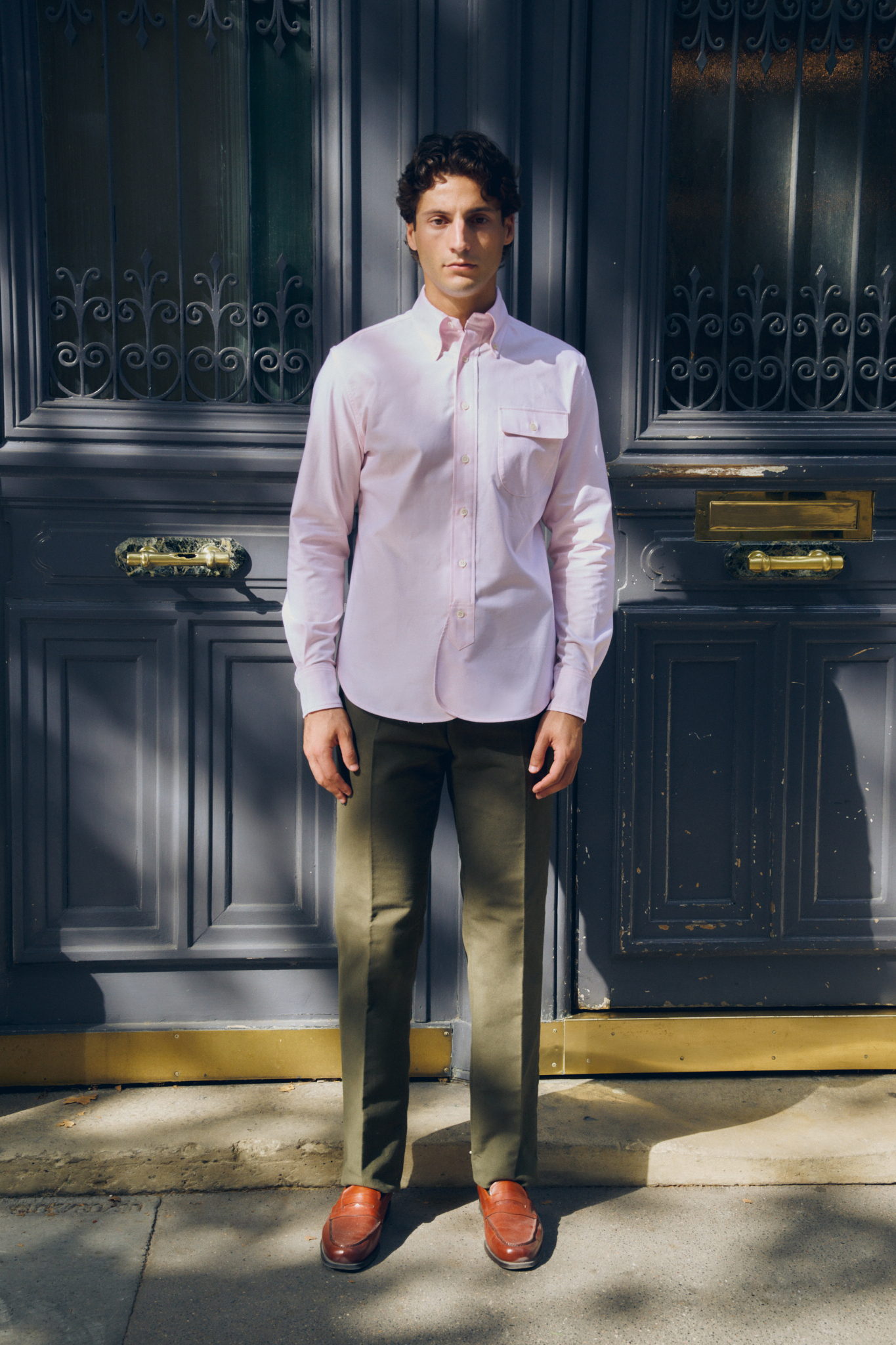 Chemise à col boutonné / Oxford