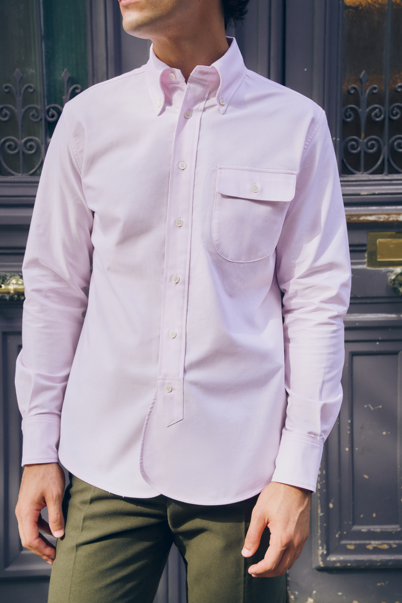 Chemise à col boutonné / Oxford