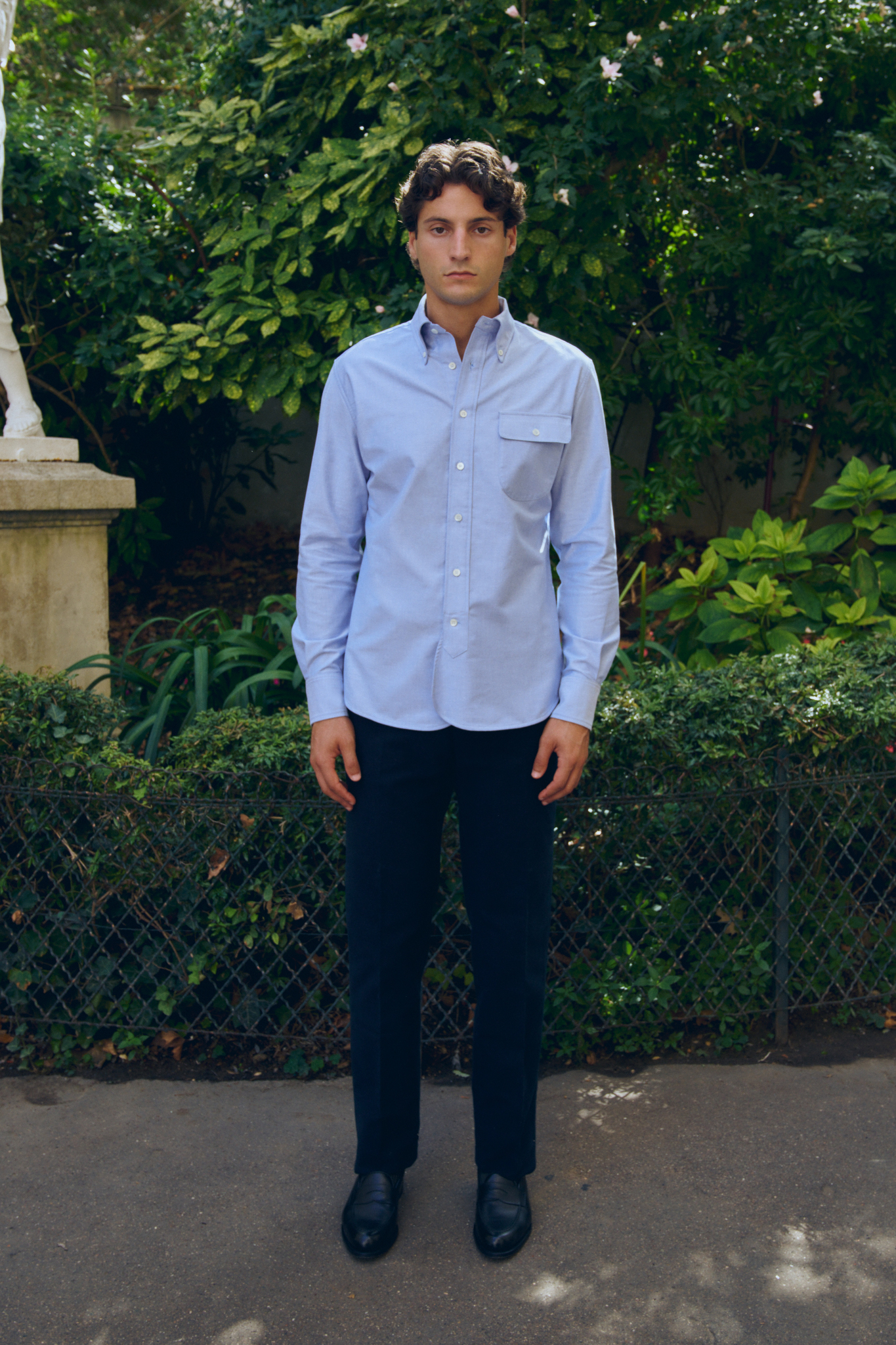 Chemise à col boutonné / Oxford