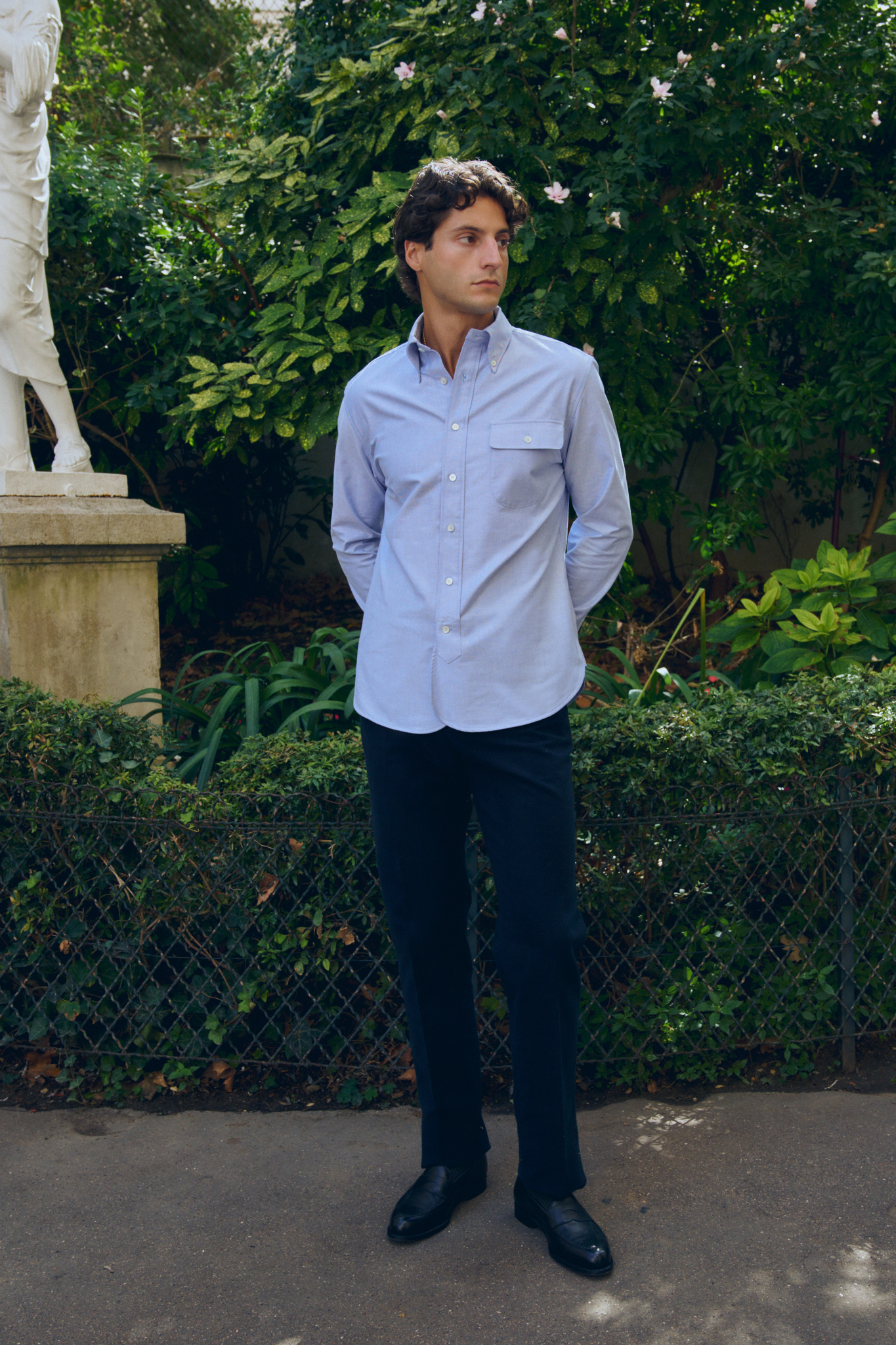 Chemise à col boutonné / Oxford