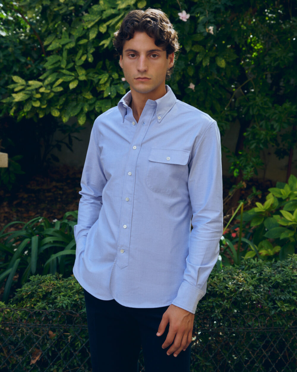 Chemise à col boutonné / Oxford