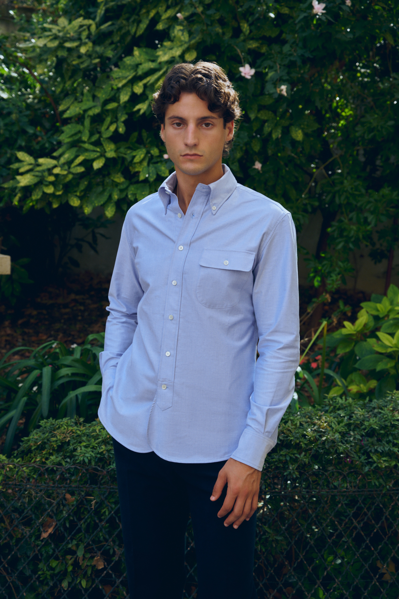 Chemise à col boutonné / Oxford
