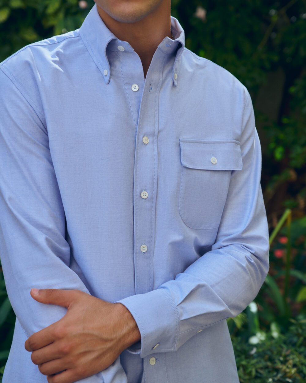 Chemise à col boutonné / Oxford