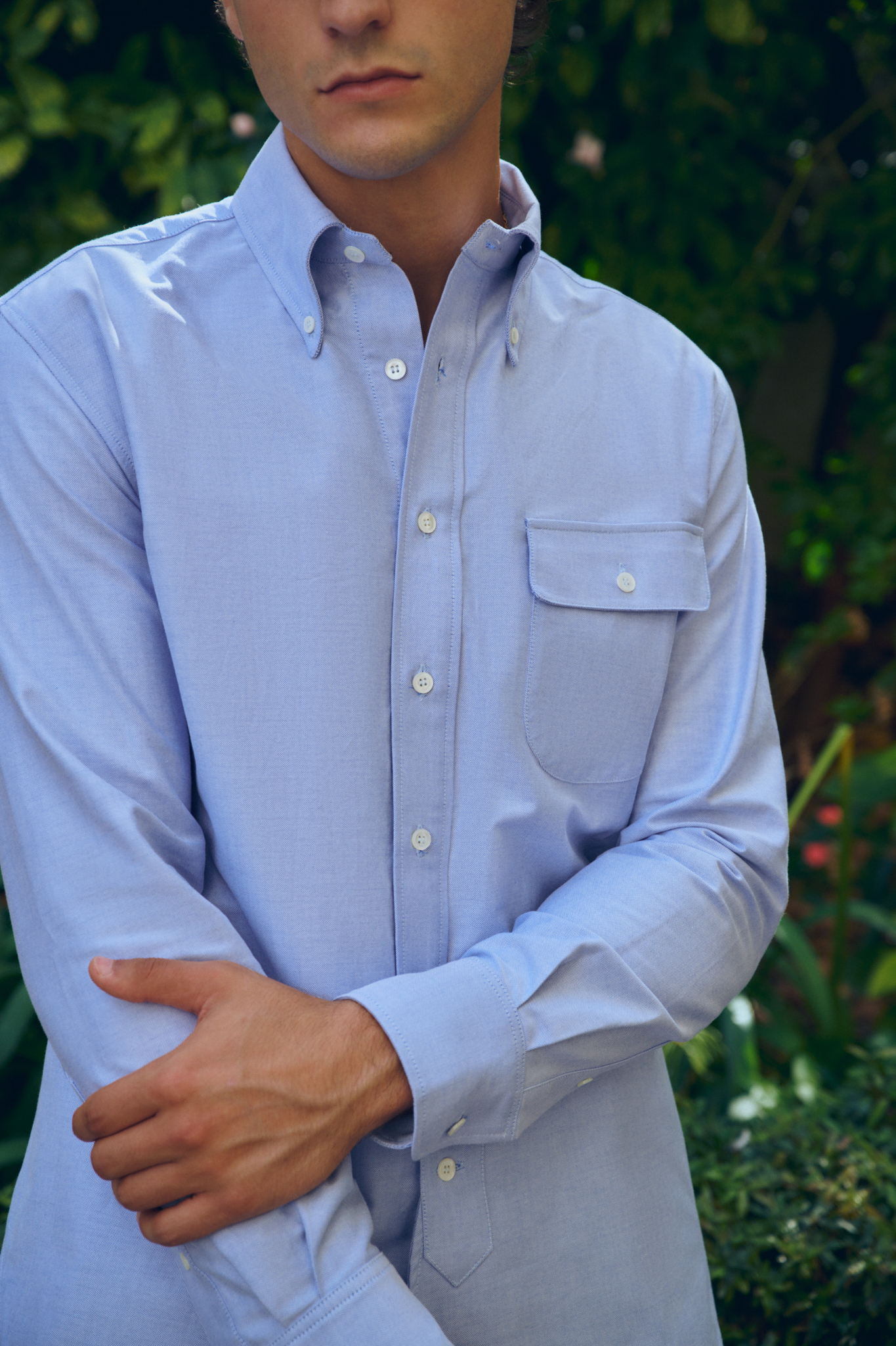 Chemise à col boutonné / Oxford