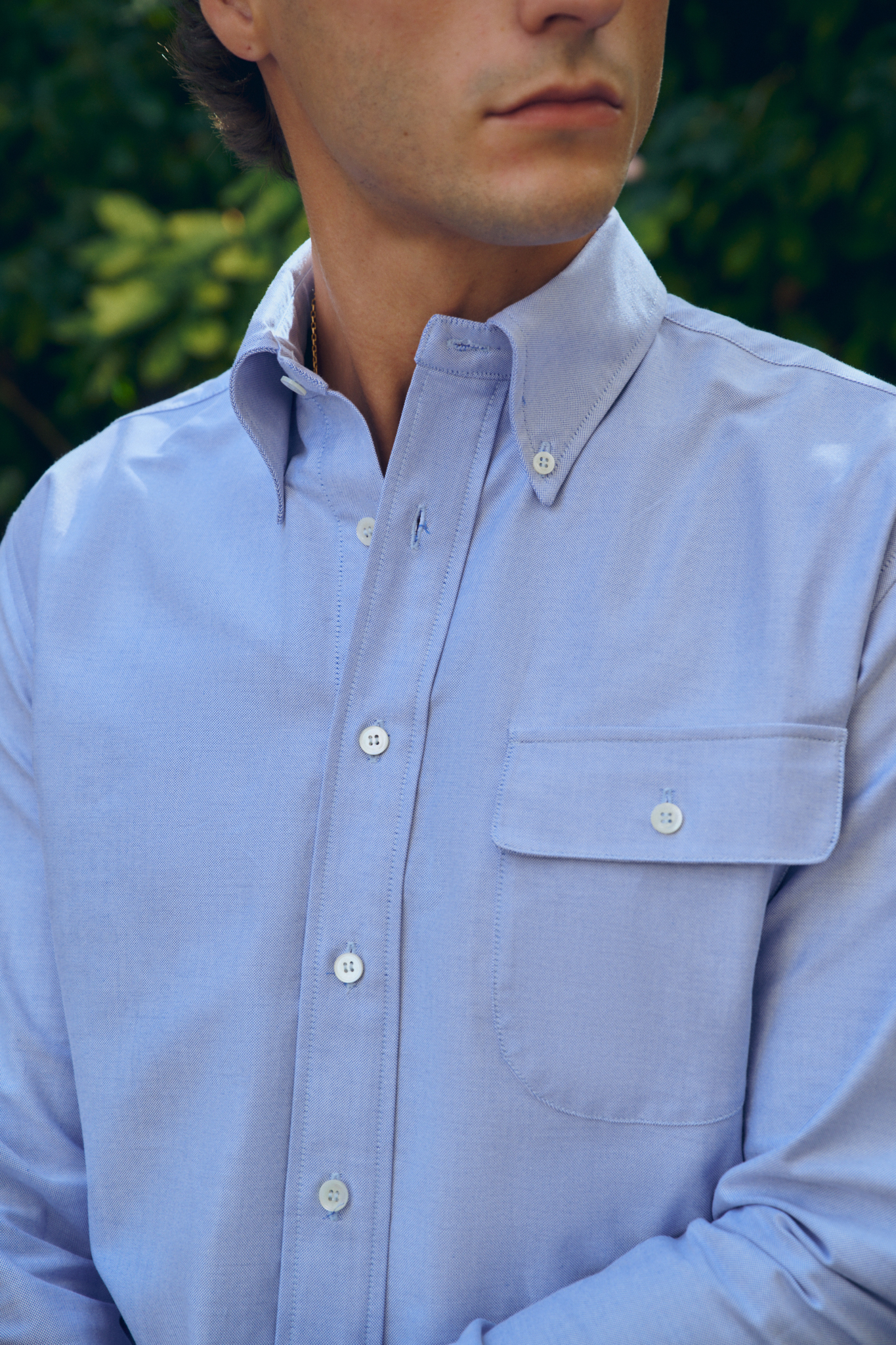 Chemise à col boutonné / Oxford