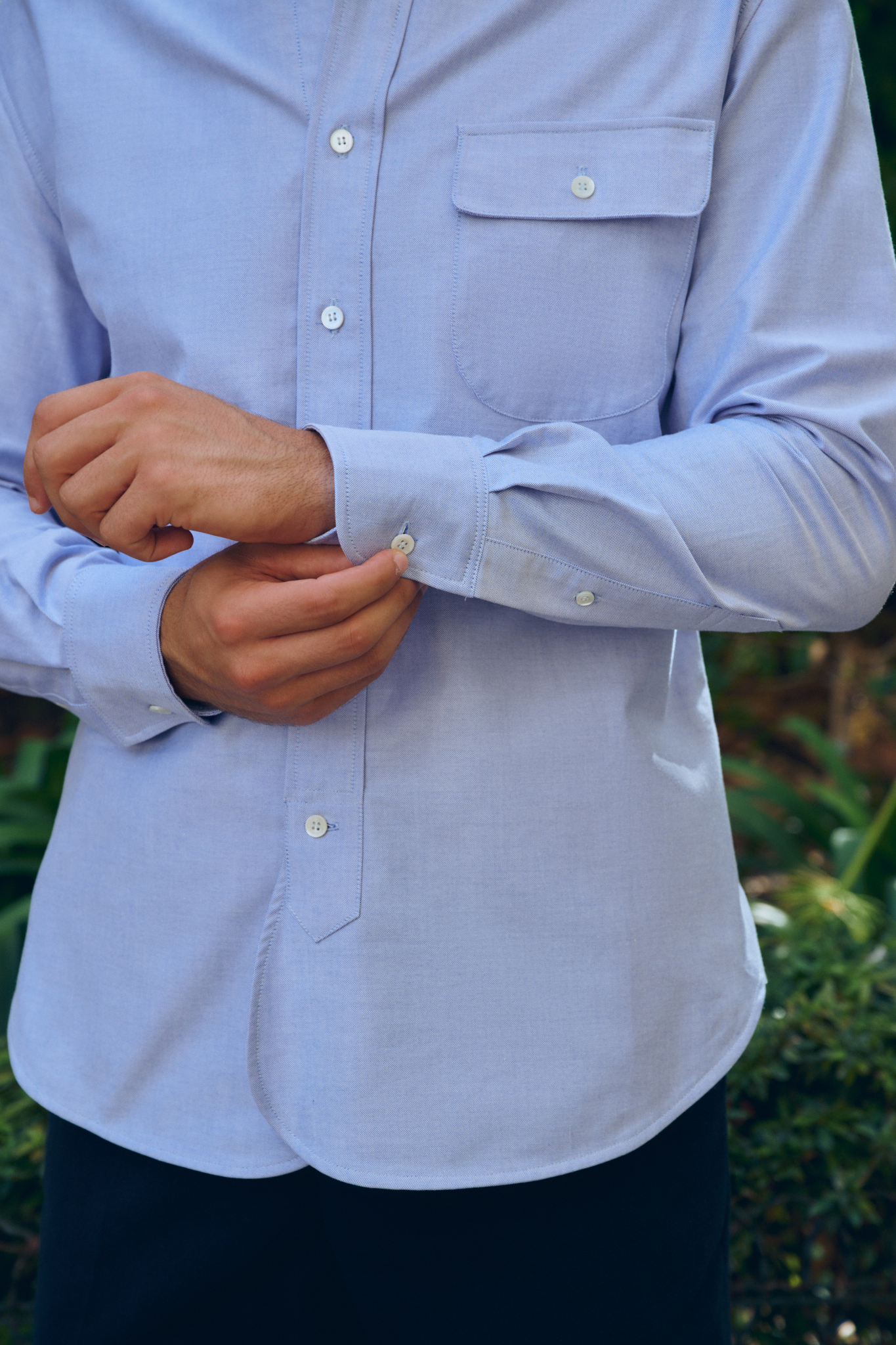 Chemise à col boutonné / Oxford