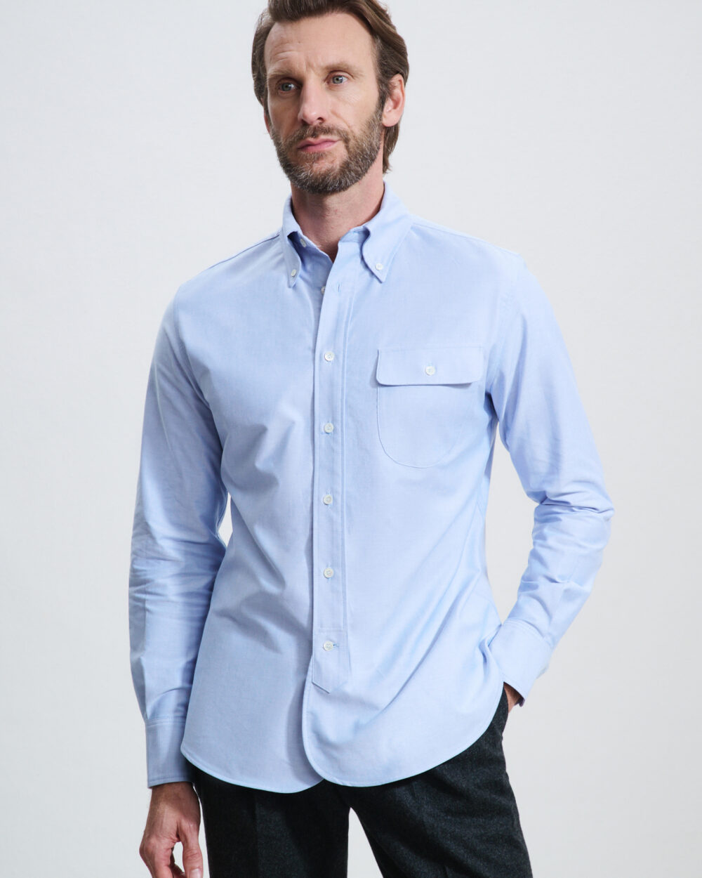 Chemise à col boutonné / Oxford