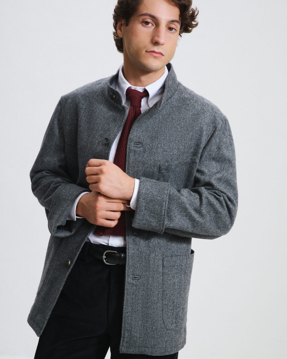 Veste Maubourg / Flanelle chevrons