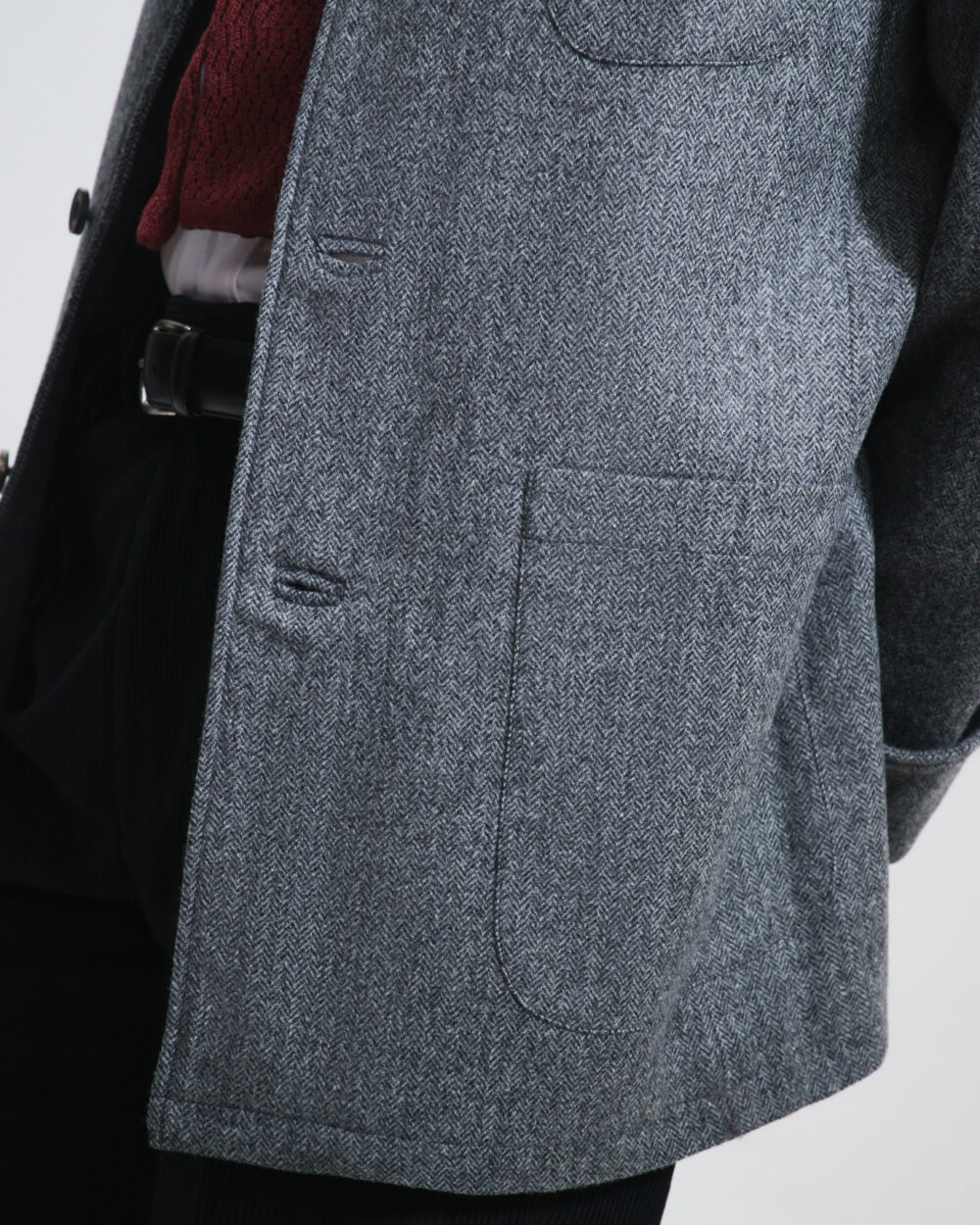Veste Maubourg / Flanelle chevrons