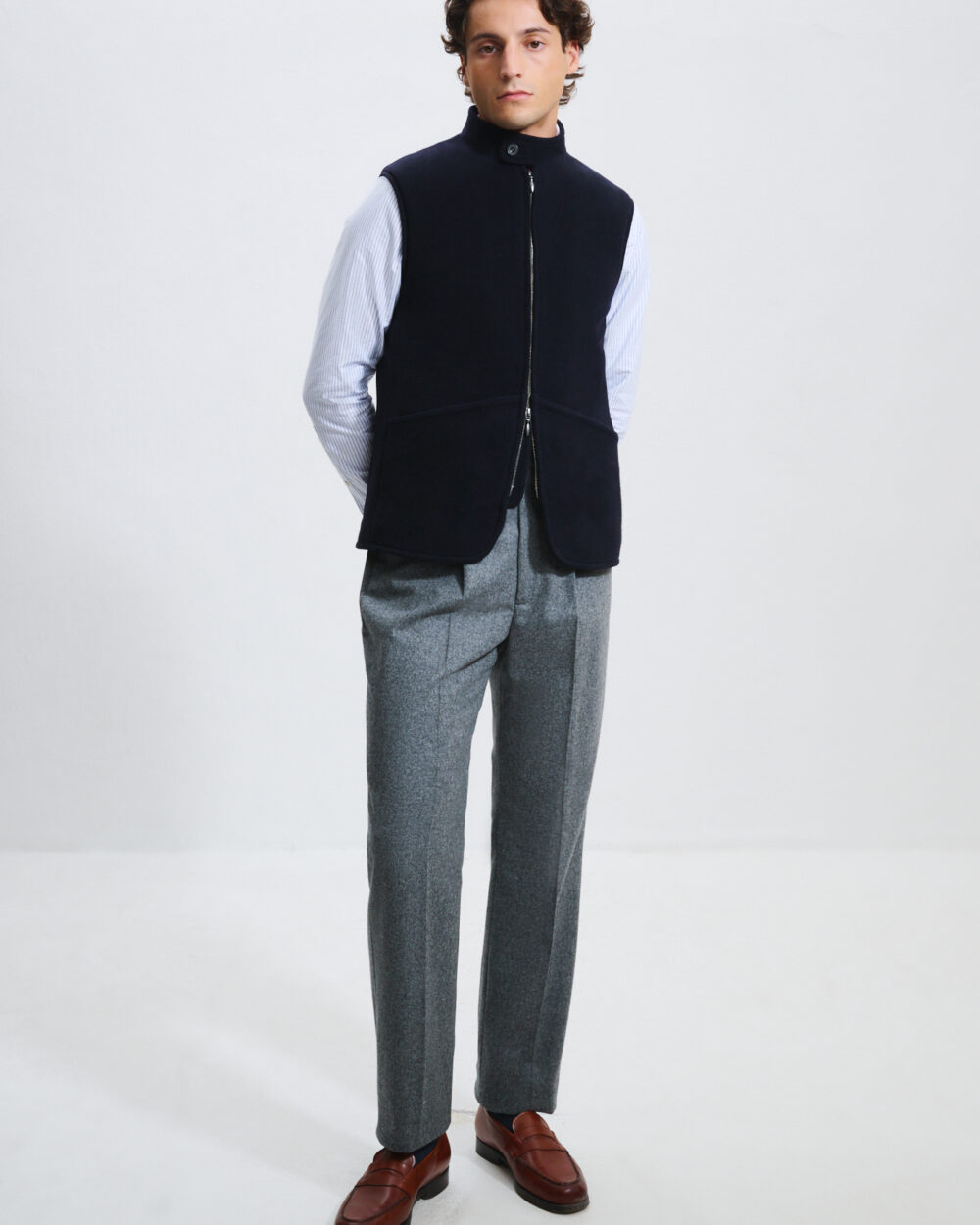 Gilet Maubourg / Drap Laine & Cachemire