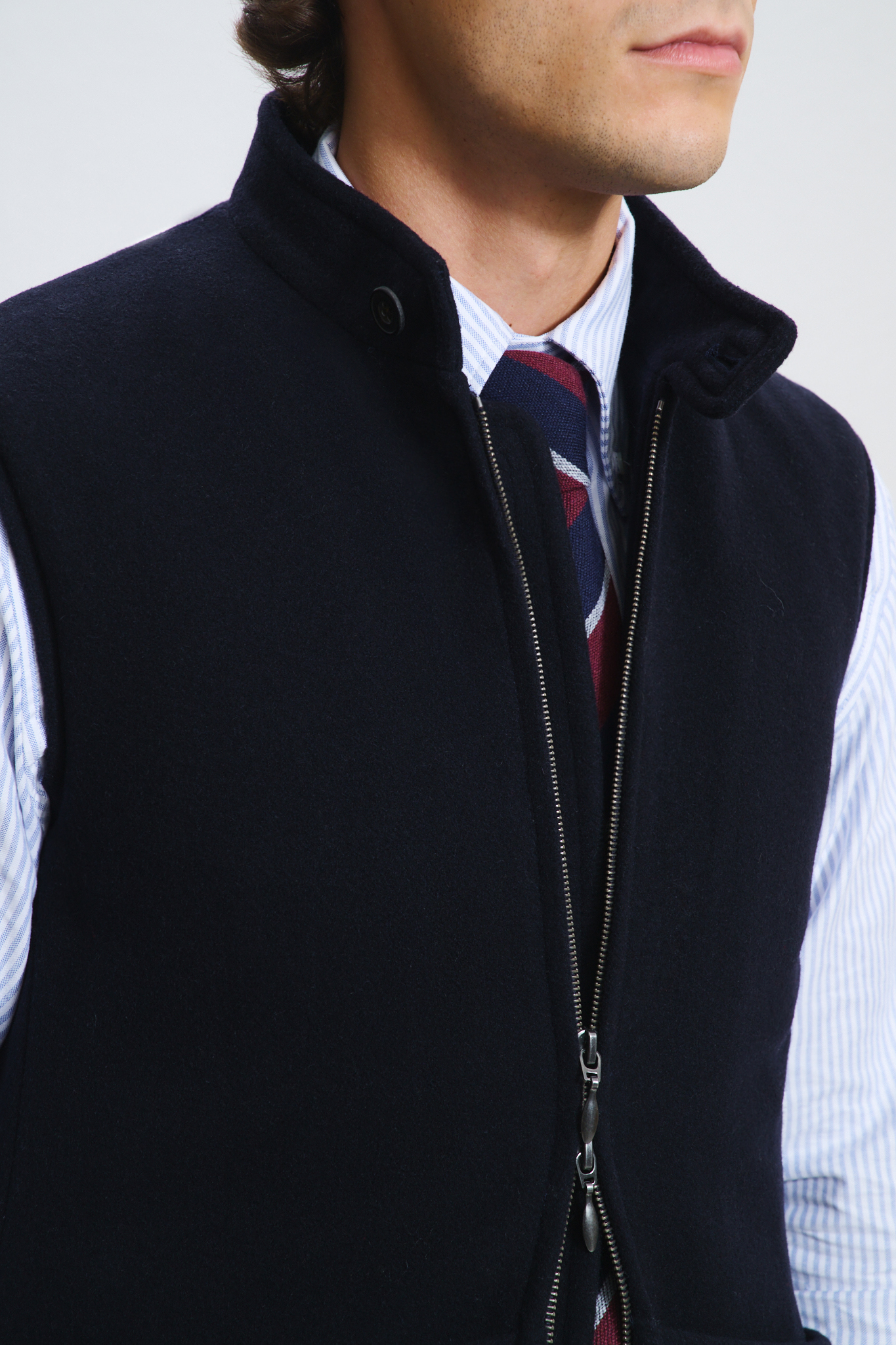 Gilet Maubourg / Drap Laine & Cachemire