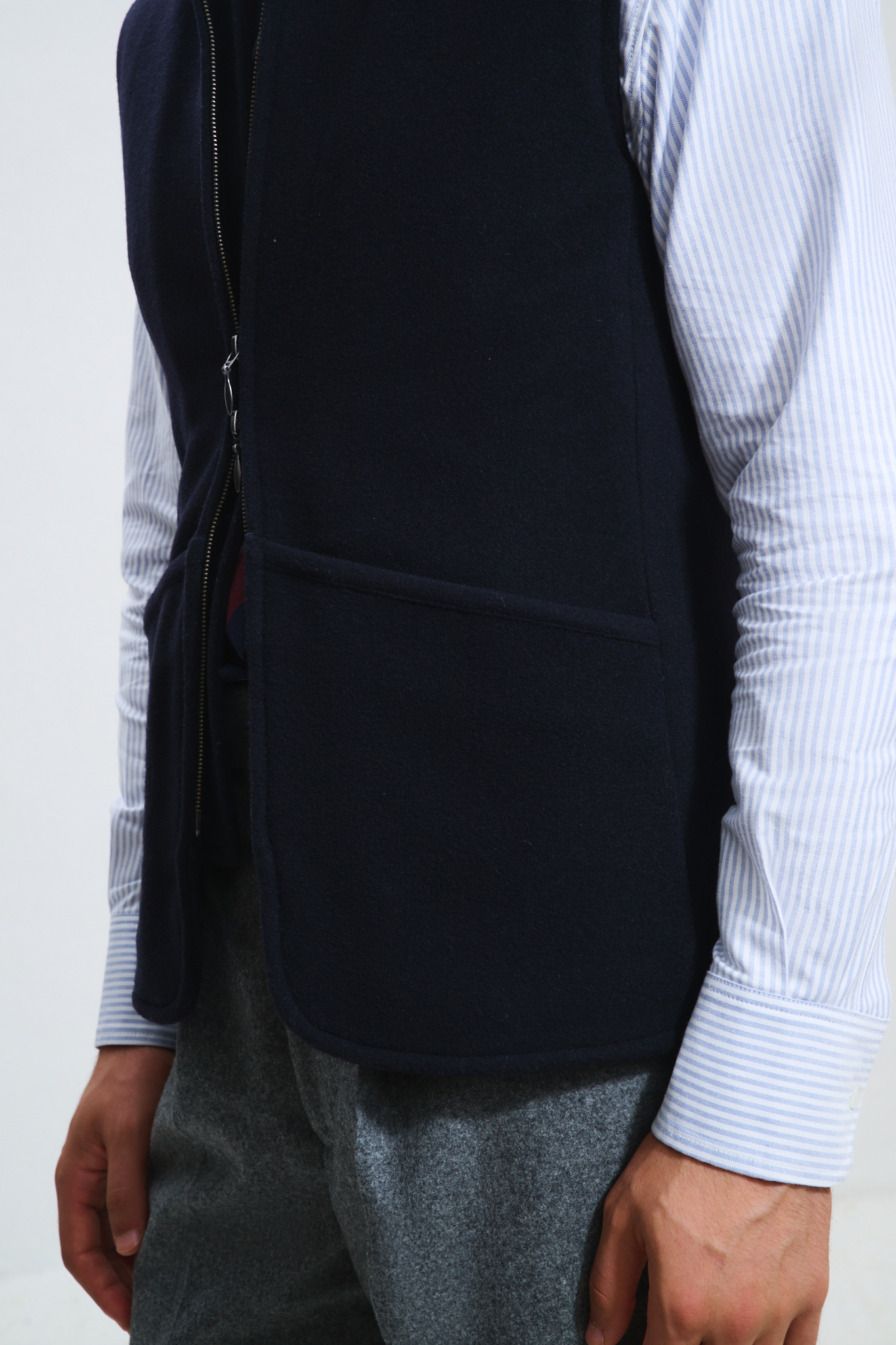 Gilet Maubourg / Drap Laine & Cachemire