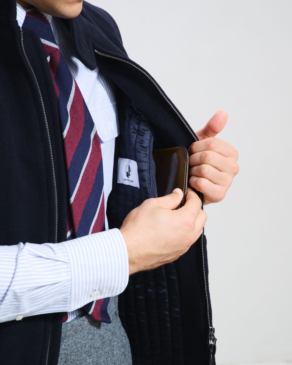 Gilet Maubourg / Drap Laine & Cachemire