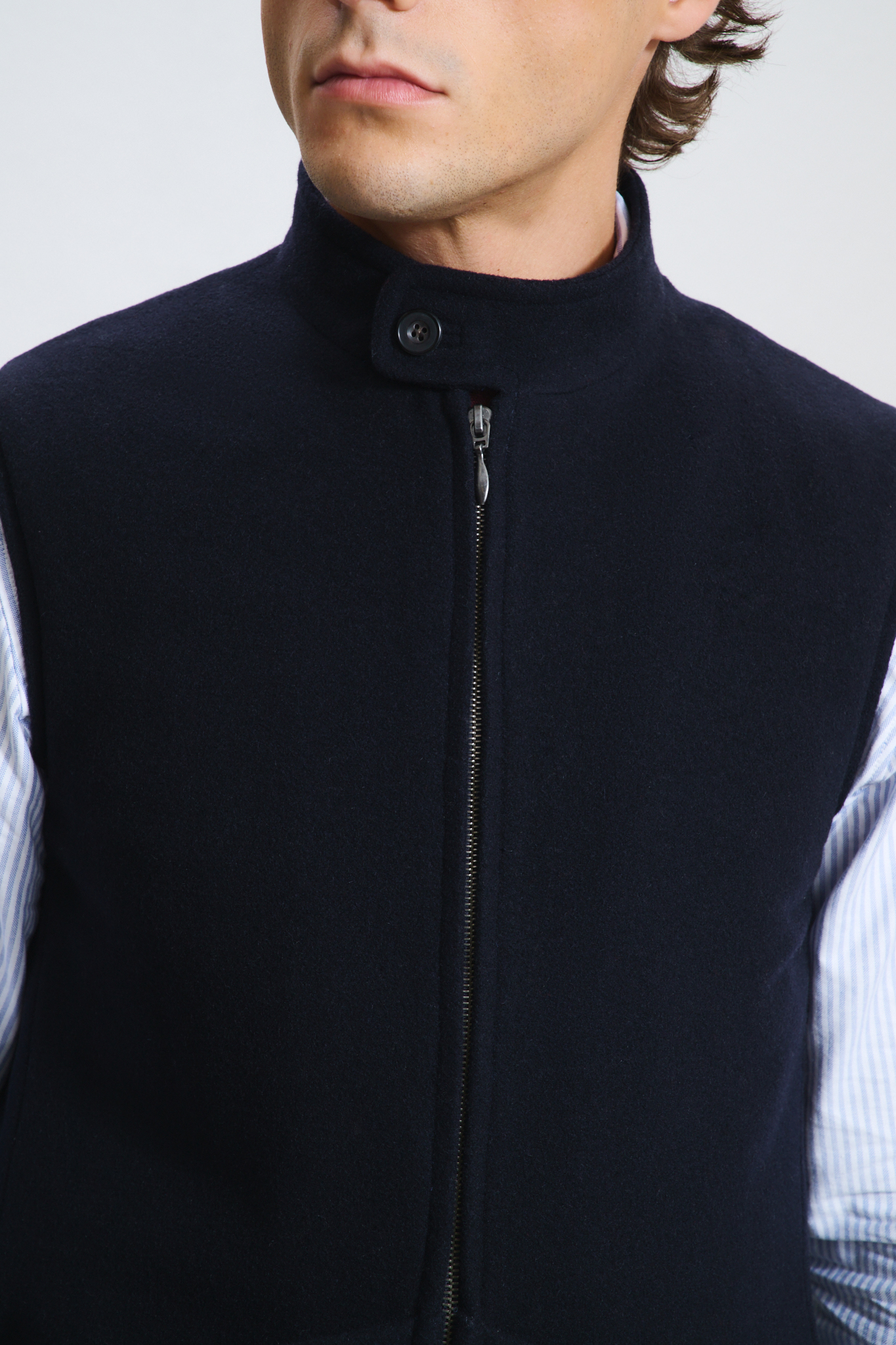Gilet Maubourg / Drap Laine & Cachemire