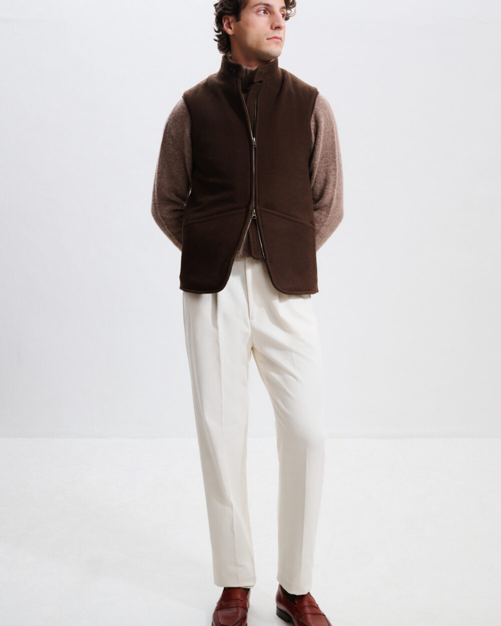 Gilet Maubourg / Drap Laine & Cachemire
