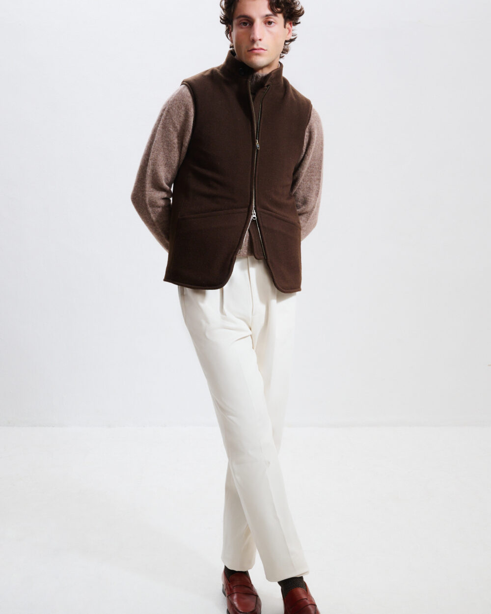 Gilet Maubourg / Drap Laine & Cachemire