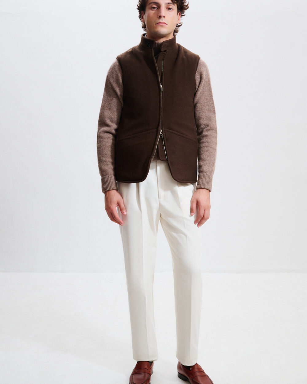 Gilet Maubourg / Drap Laine & Cachemire