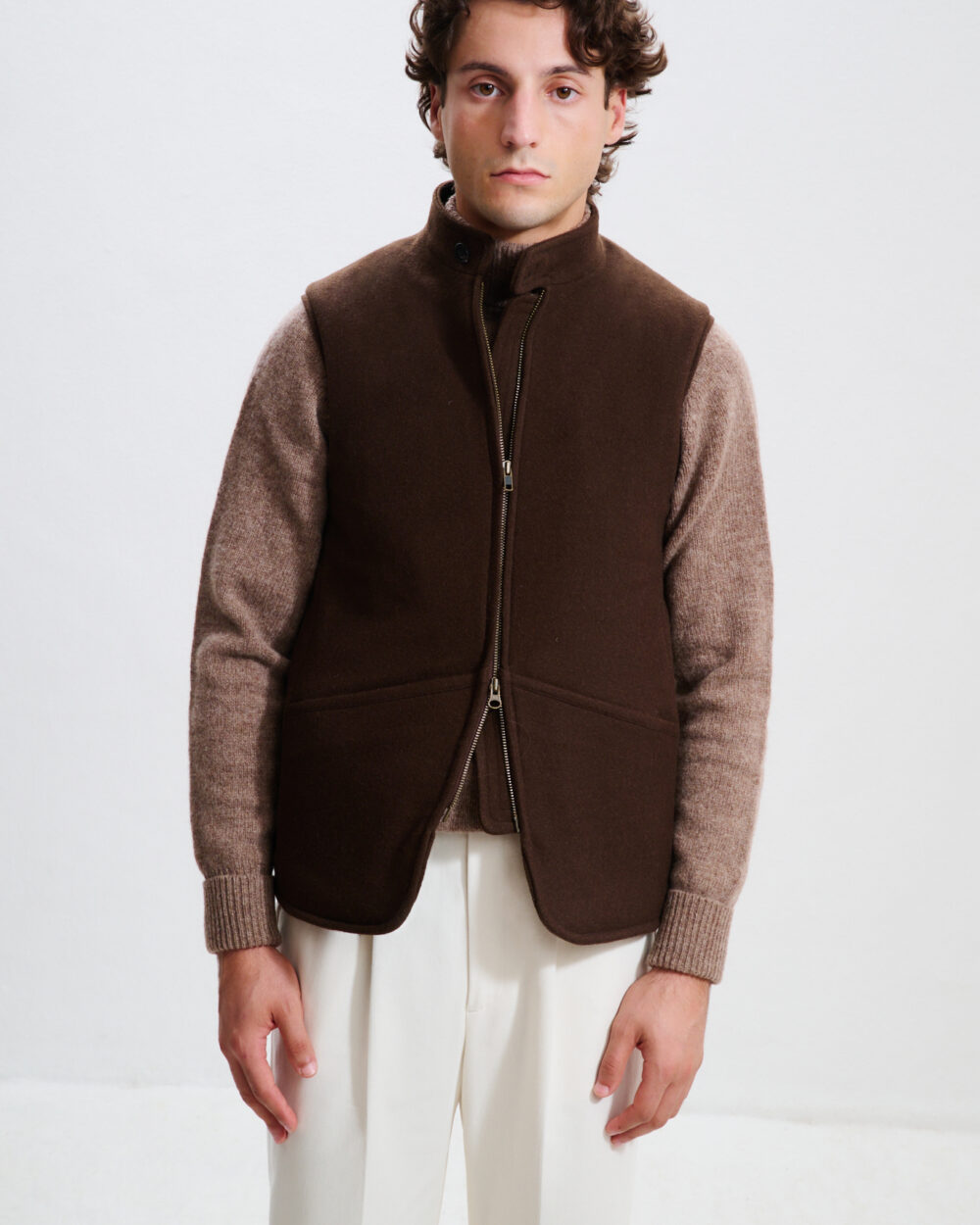 Gilet Maubourg / Drap Laine & Cachemire