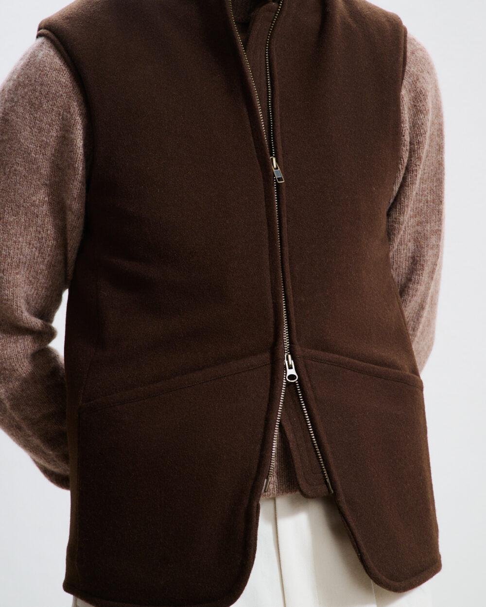 Gilet Maubourg / Drap Laine & Cachemire