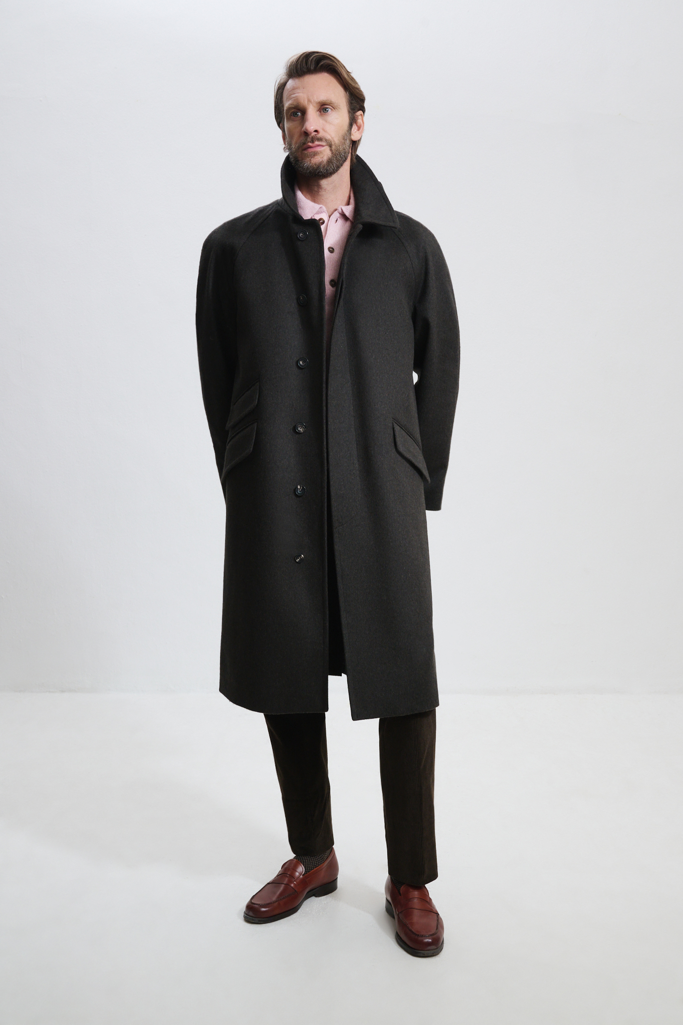 Manteau Raglan / Drap Laine & Alpaga