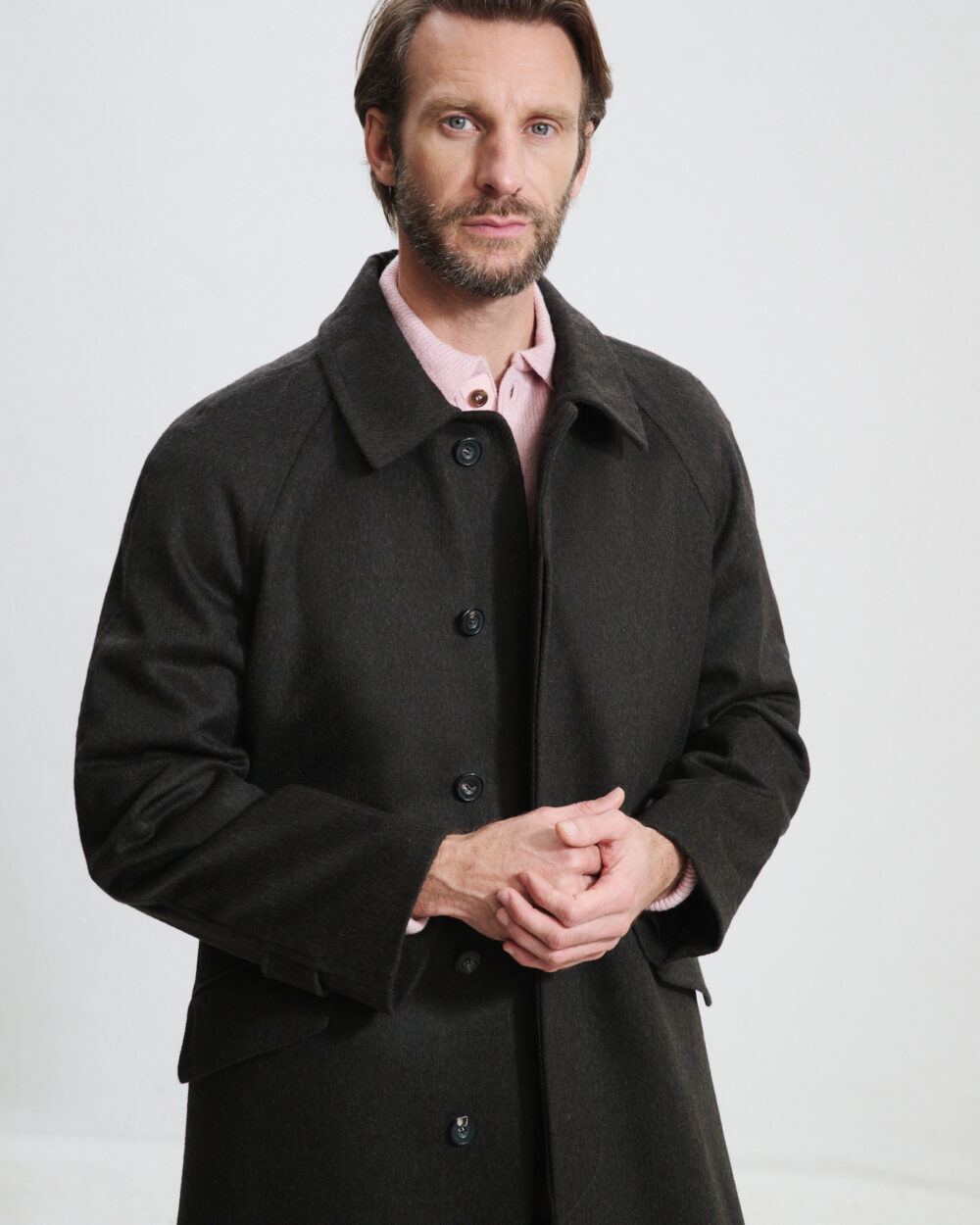 Manteau Raglan / Drap Laine & Alpaga