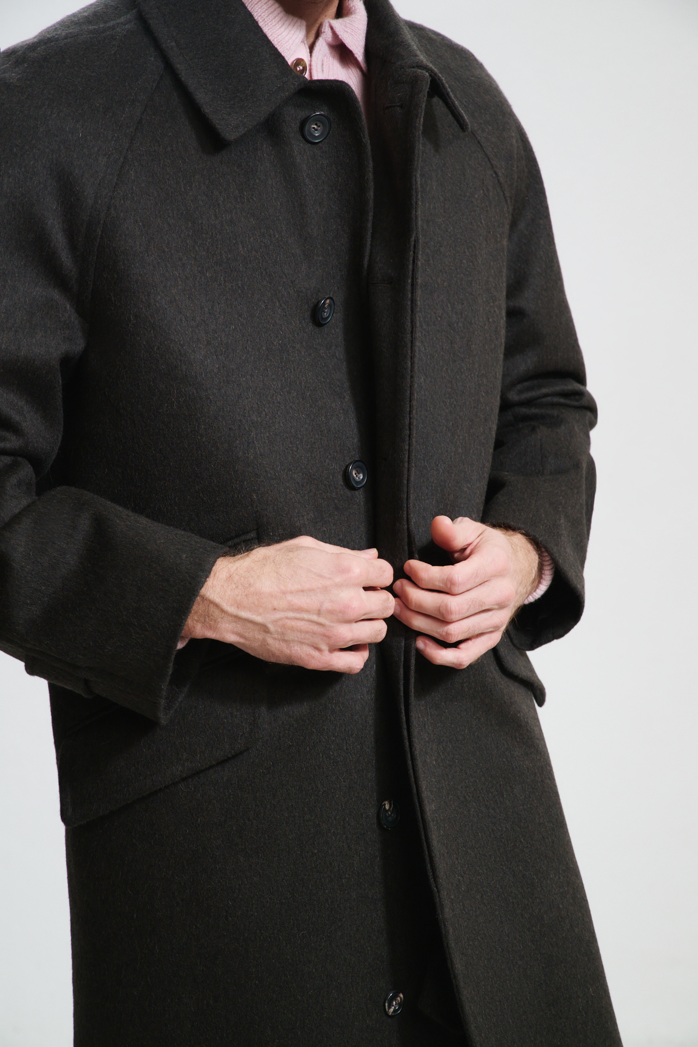 Manteau Raglan / Drap Laine & Alpaga