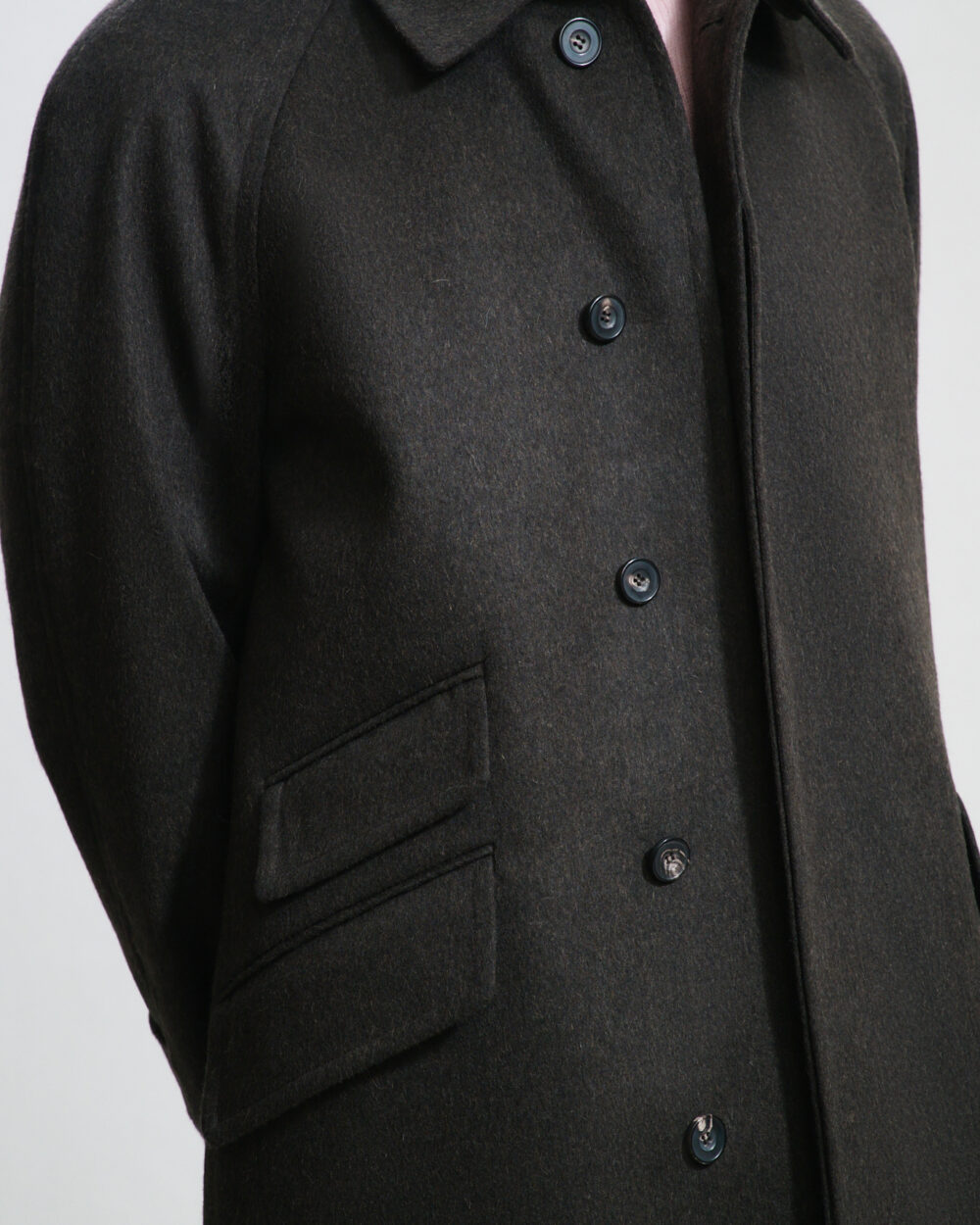 Manteau Raglan / Drap Laine & Alpaga