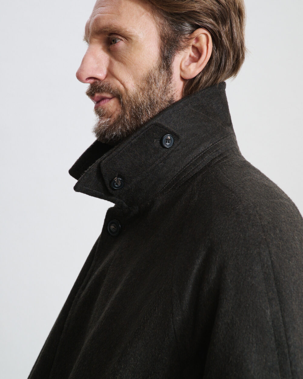 Manteau Raglan / Drap Laine & Alpaga