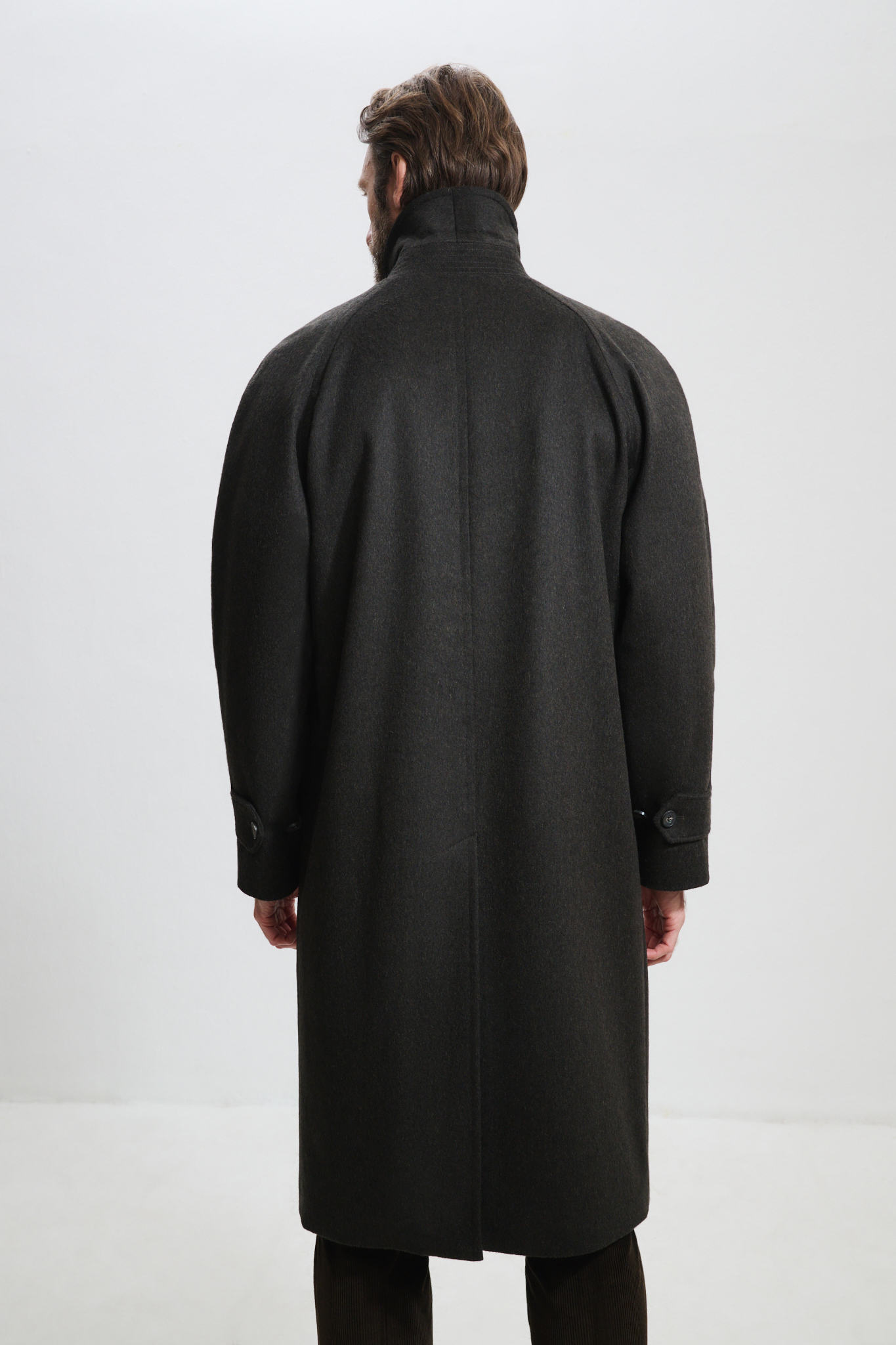 Manteau Raglan / Drap Laine & Alpaga